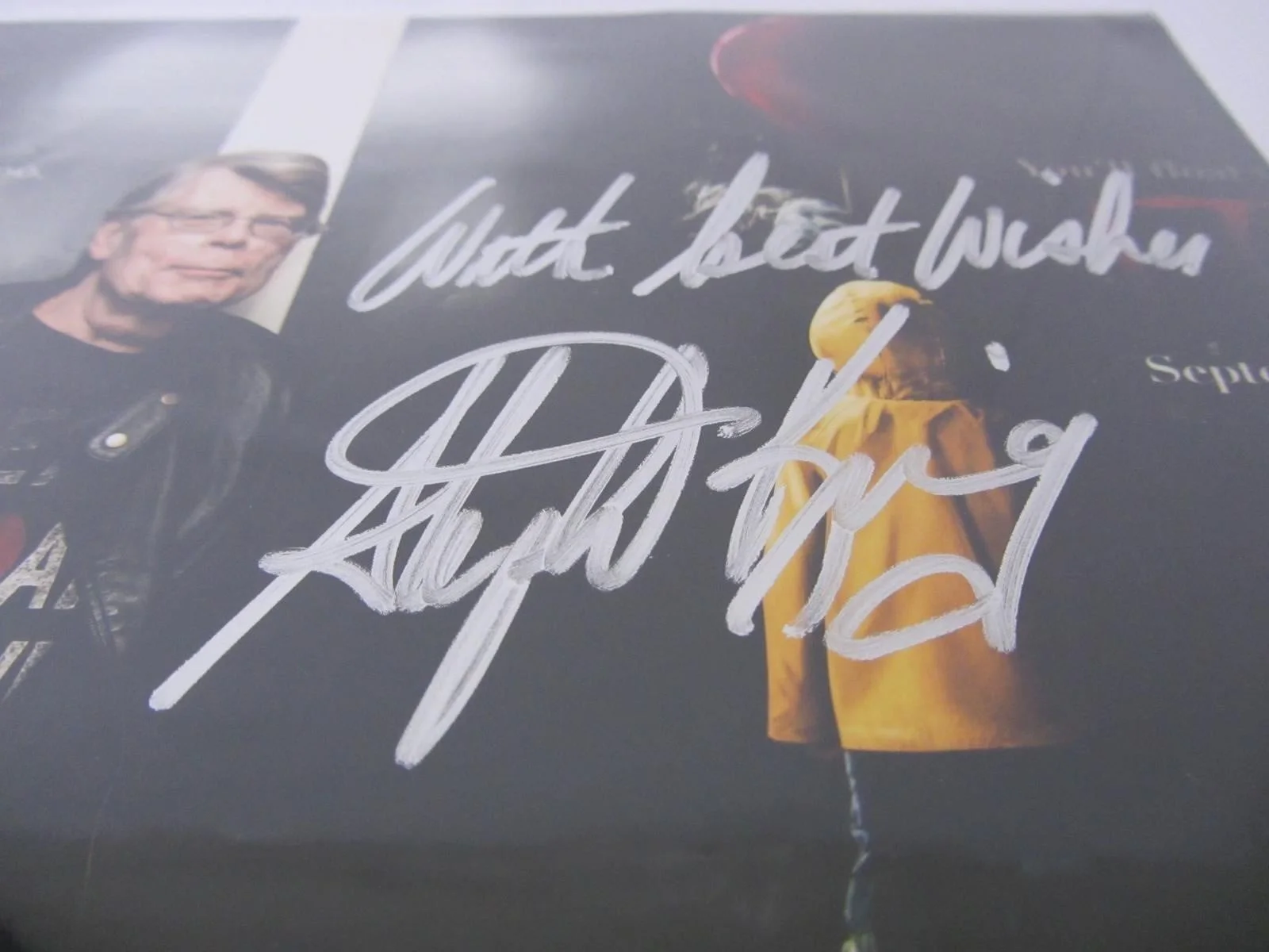 Stephen King — Stephen King Signed Photo with COA Autograph The Stand Salems Lot The Boogeyman, изображение 2