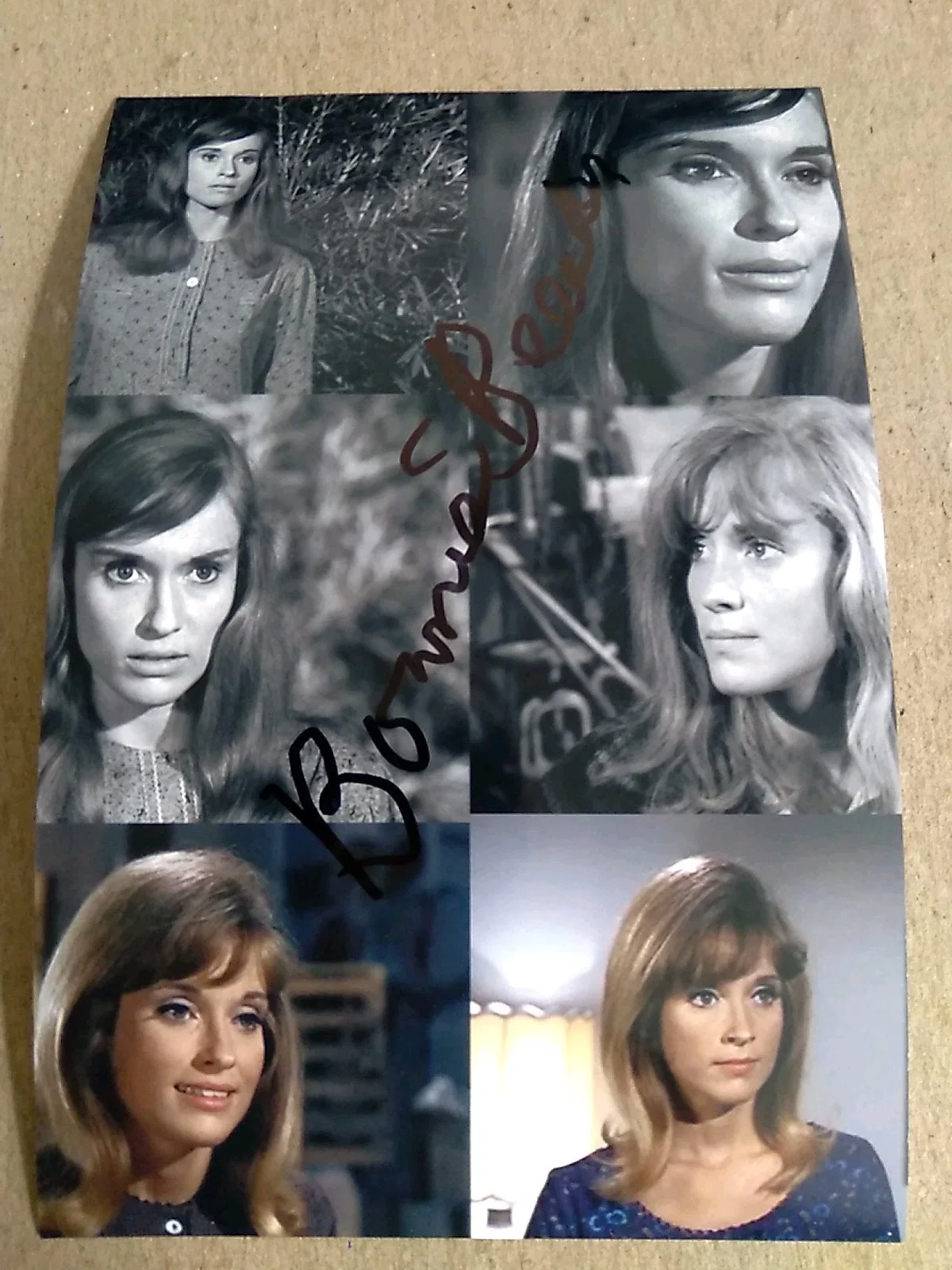Bonnie Beecher Activists Singer Actress Autographed 6x4 Panel Signed, image 2