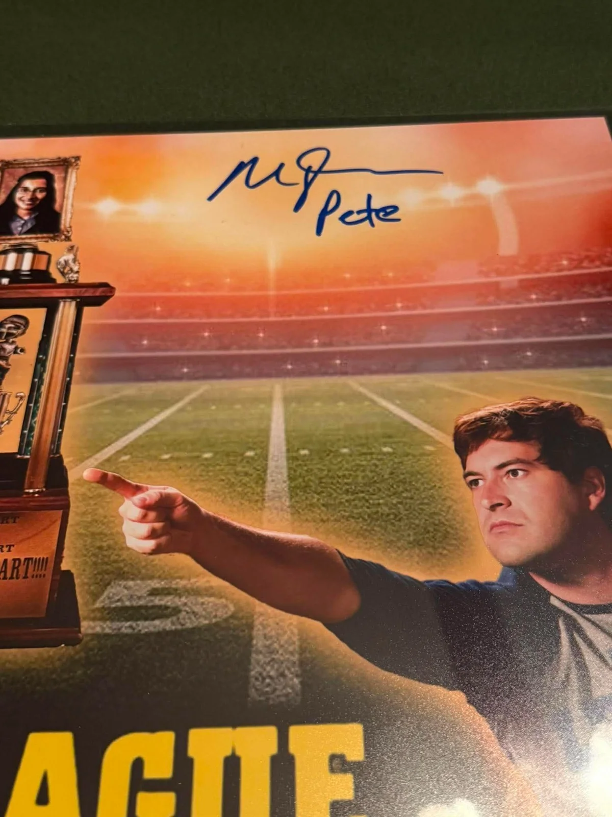 Mark Duplass — Mark Duplass autographed signed 11x14 photo The League Pete Beckett COA, image 3