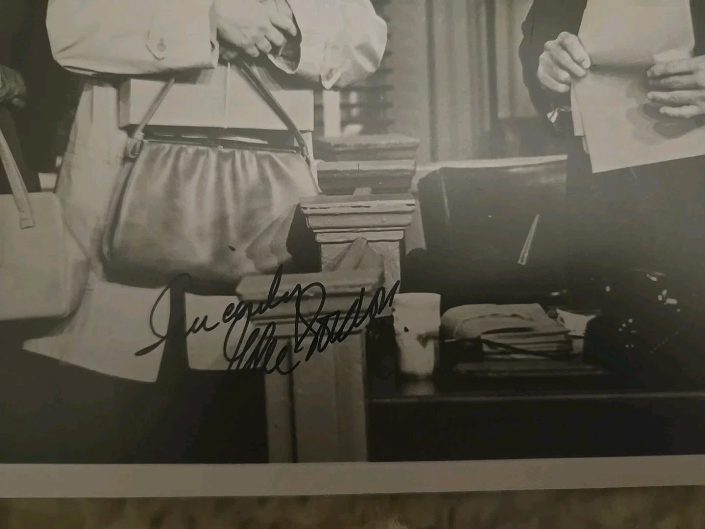 Gale Gorden- Lucille Ball ' Film-Stage-TV ' Signed 8x10 Photo. C.O.A, изображение 2