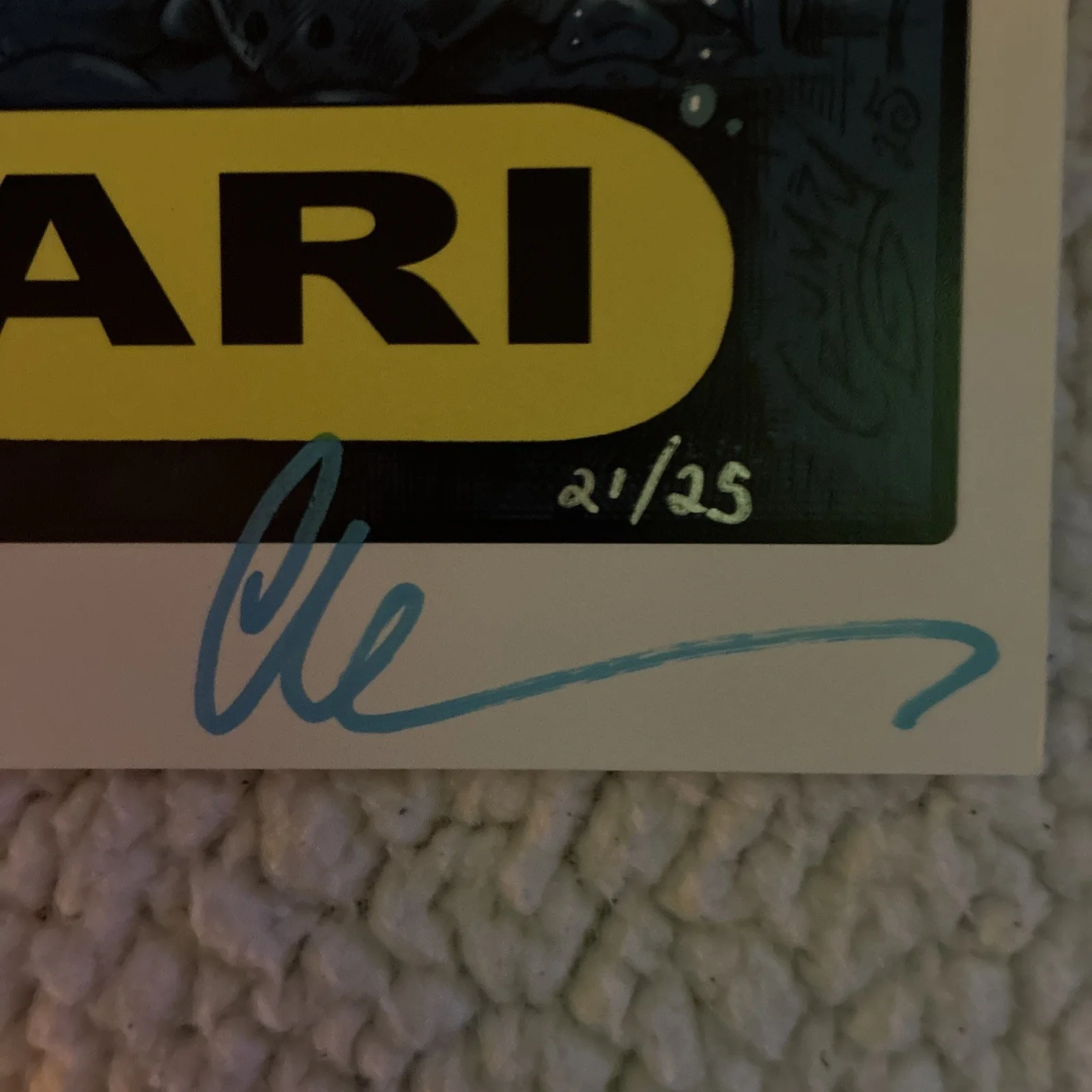 Artist Signed 21/25 Ari Lehman Signed 1st Jason Voorhees Prime Time Cert Rare, изображение 3