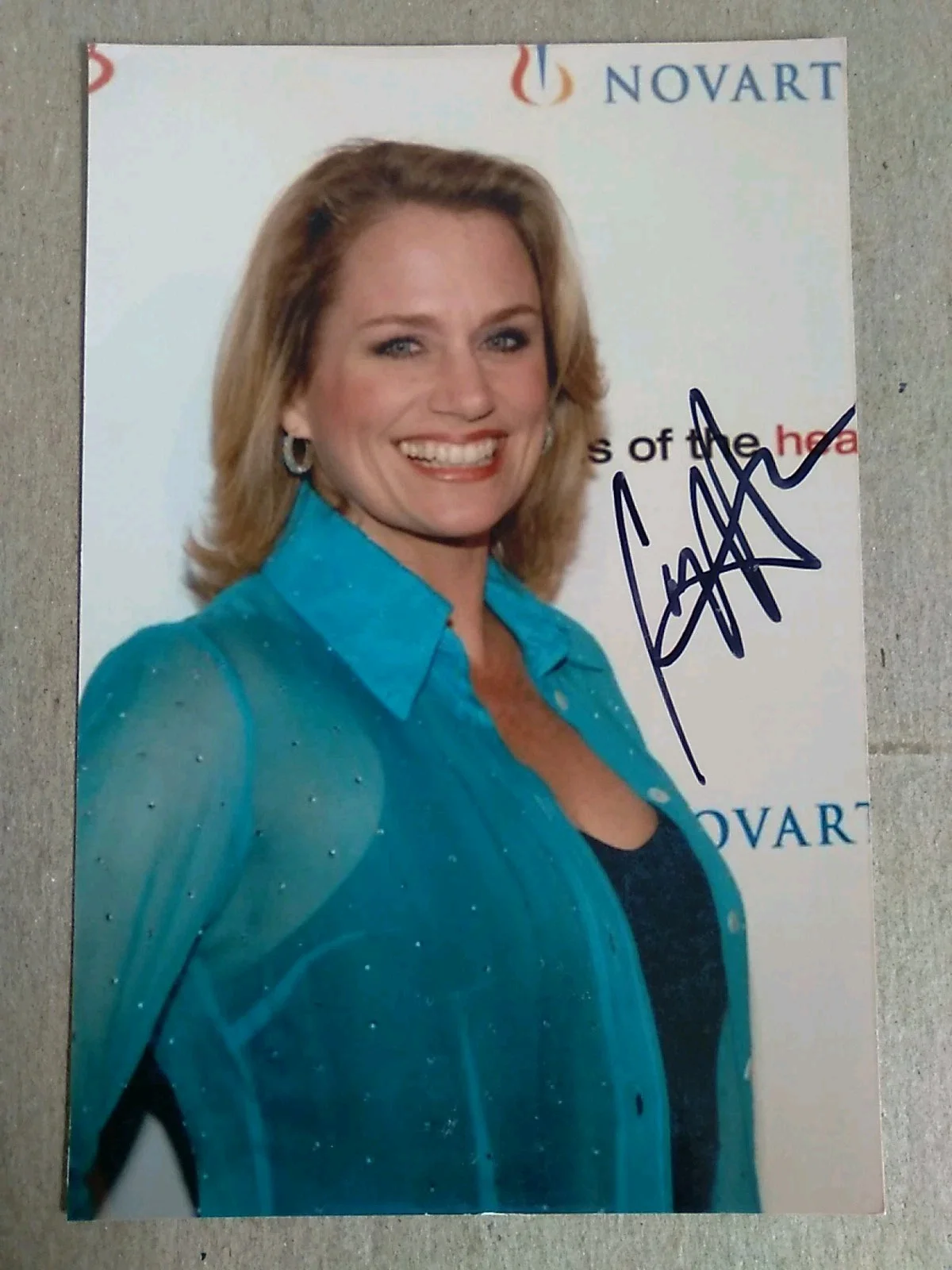Cady Huffman American Actress Autographed 6x4 Photo Signed, image 2