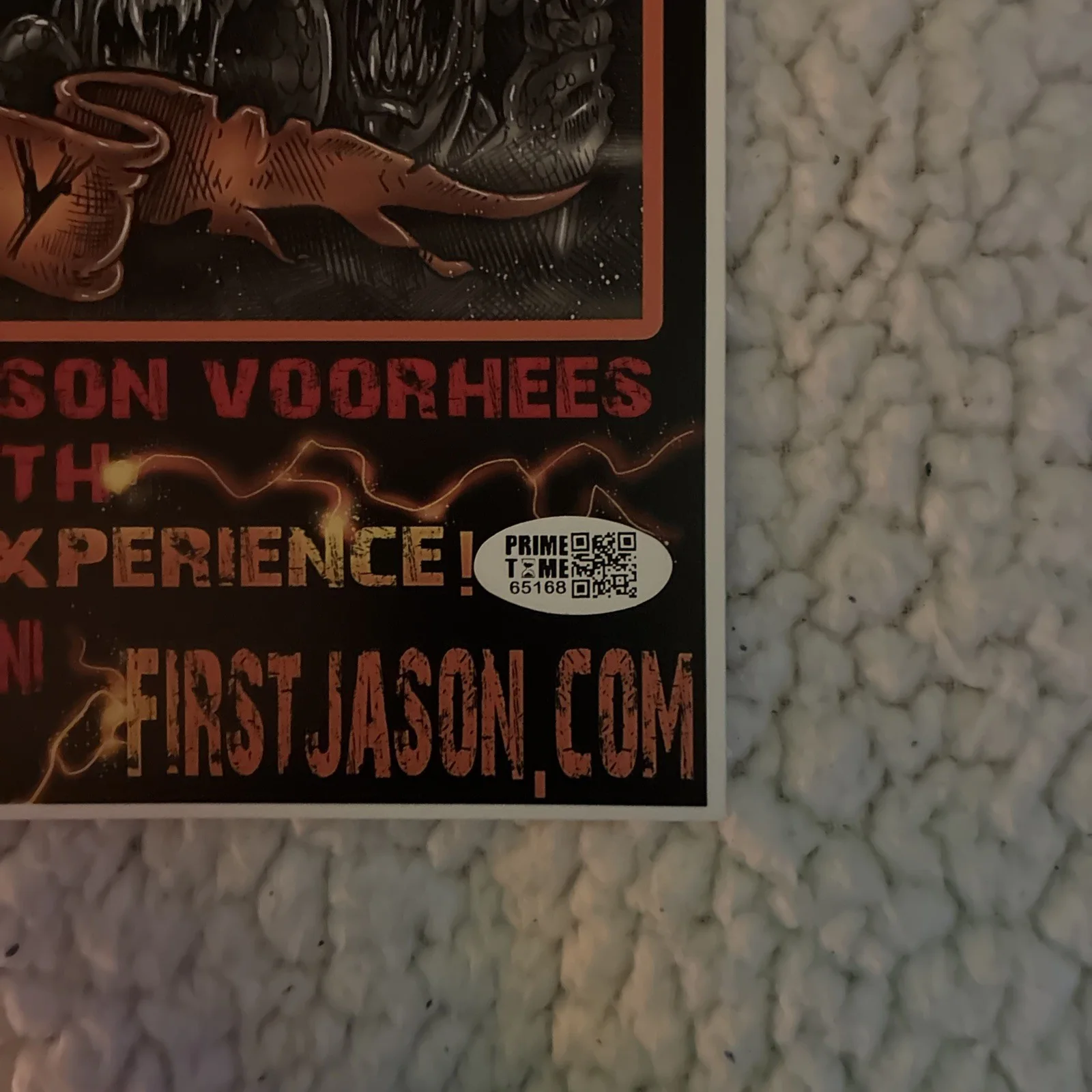 Ari Lehman Signed Gig Poster. The 1st Jason Voorhees. Certified By Prime Time🔥, изображение 3