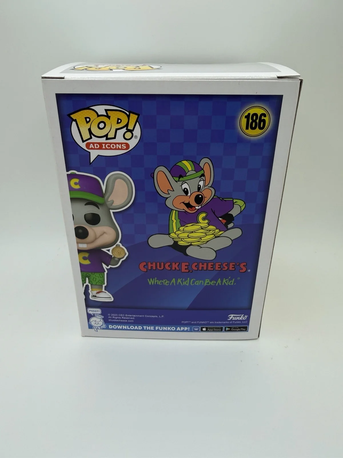 JARET REDDICK SIGNED ‘CHUCK E. CHEESE’ FUNKO POP *BOWLING FOR SOUP* JSA COA WS, image 4