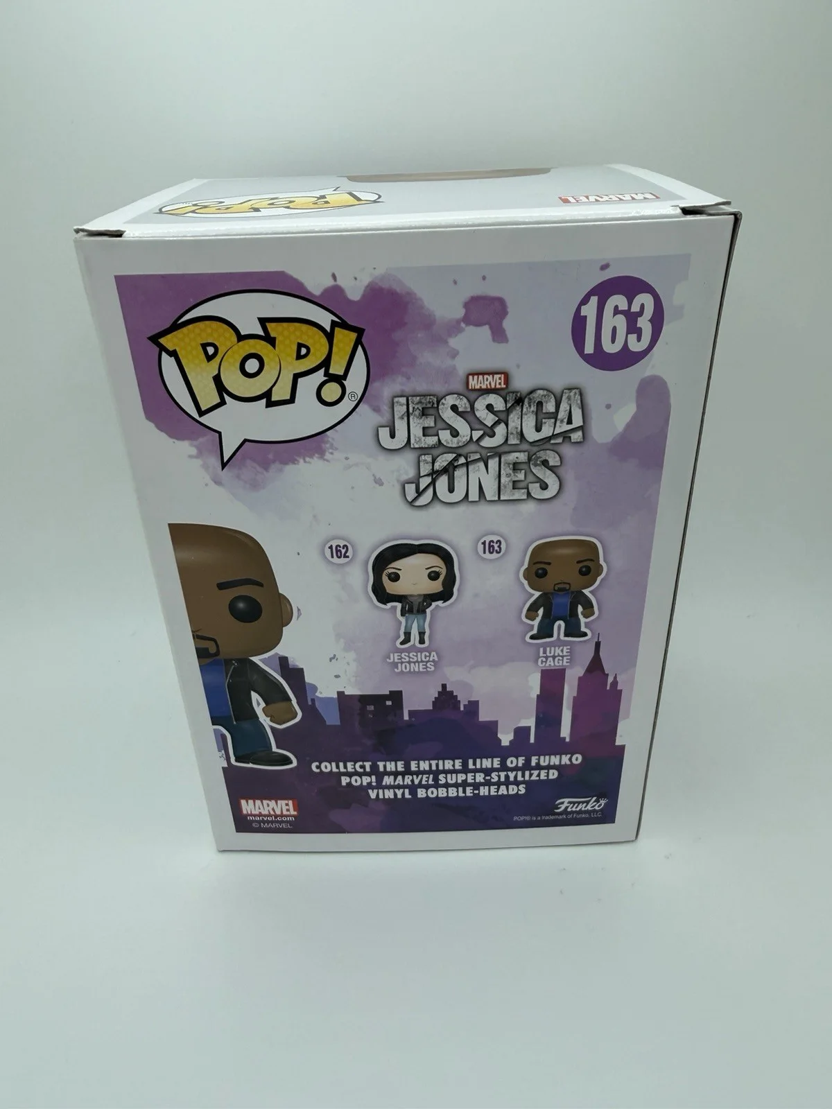 MIKE COLTER SIGNED LUKE CAGE FUNKO POP ‘JESSICA JONES’ MARVEL JSA COA WS, image 4