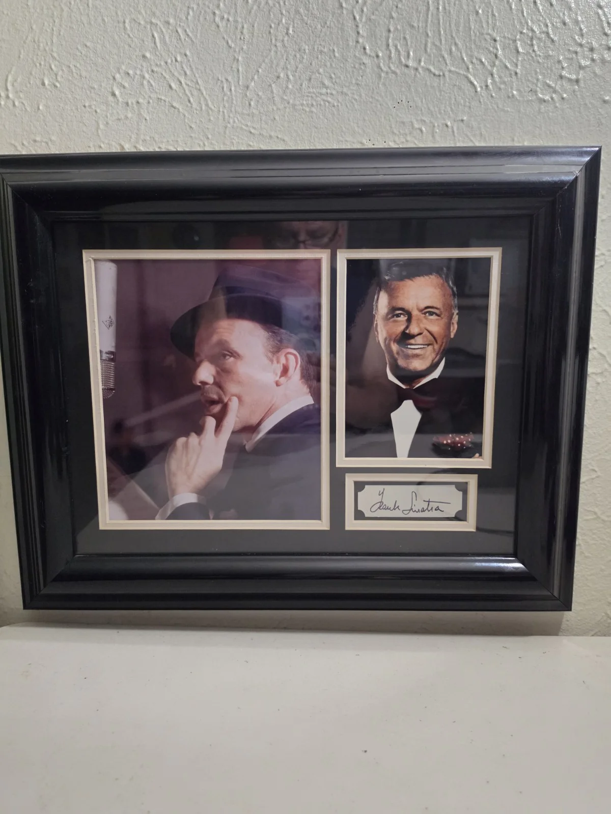 Framed and Signed Photograph of Frank Sinatra, image 2