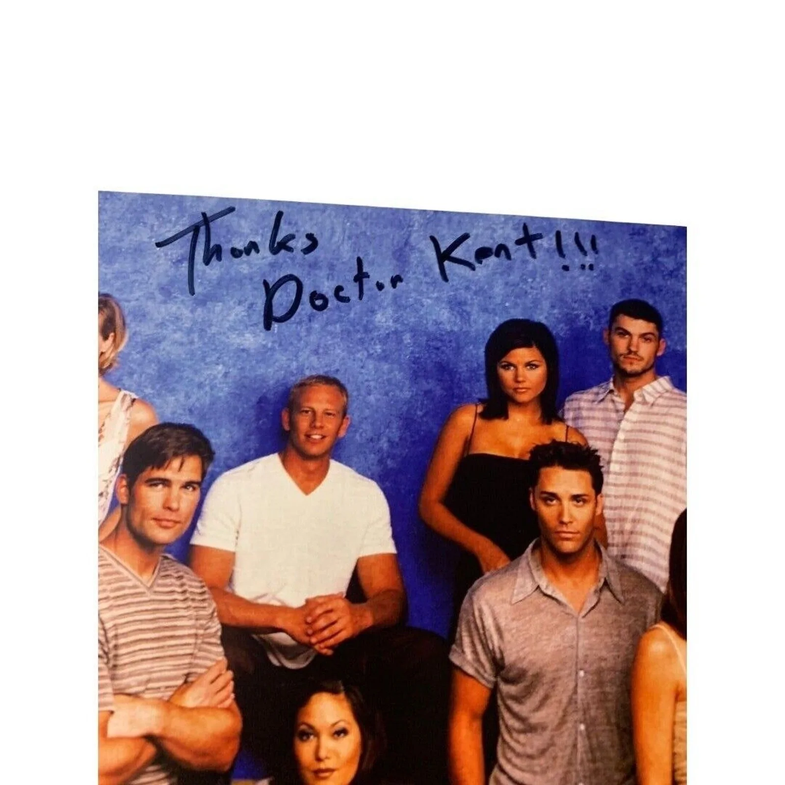 Signed Vincent Young Beverly Hills 90210 Cast 8x10 Photo Personalized Signature, image 3