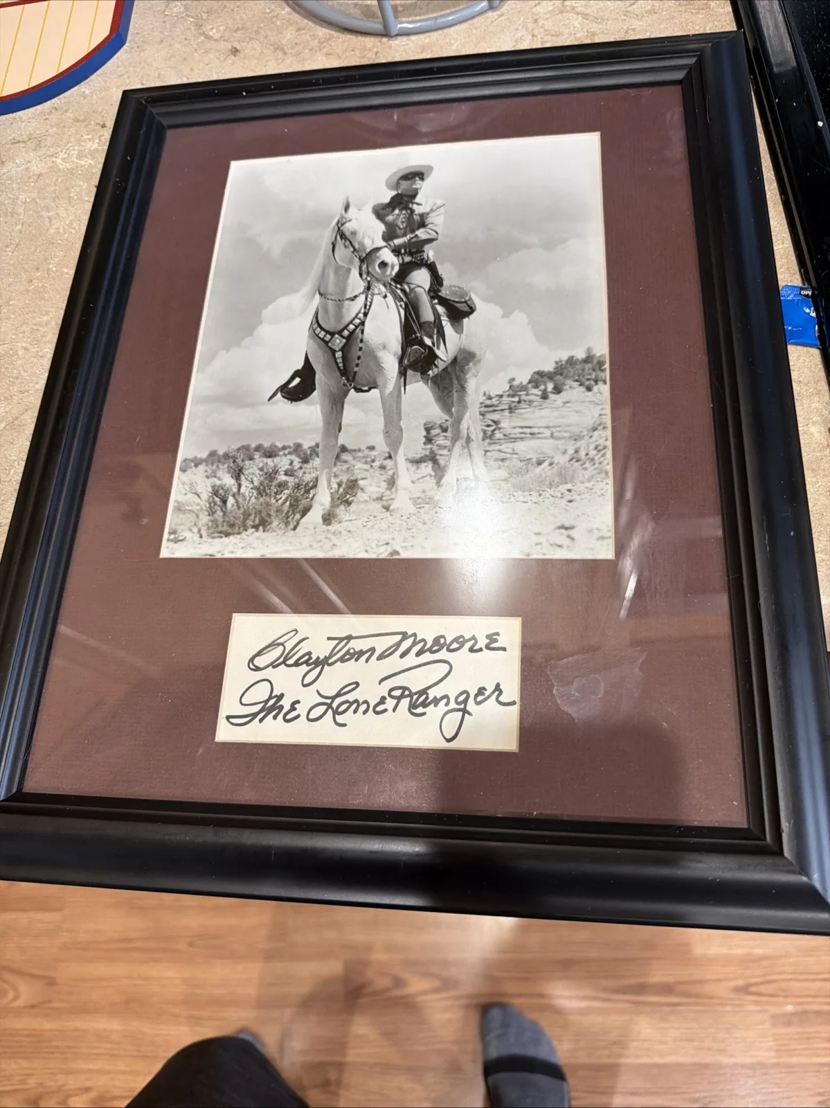 CLAYTON MOORE SIGNED Photo W/Certification 11x14 8x10 Photo Coa JSA LONE RANGER, image 5