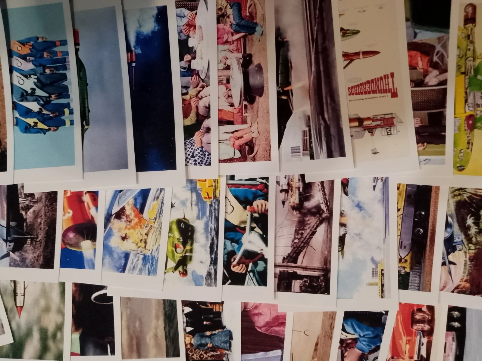 Thunderbirds 1966. 8 Unofficial Lobbymarkers & 48 Mini Cards + 2 Boxes. New., изображение 5