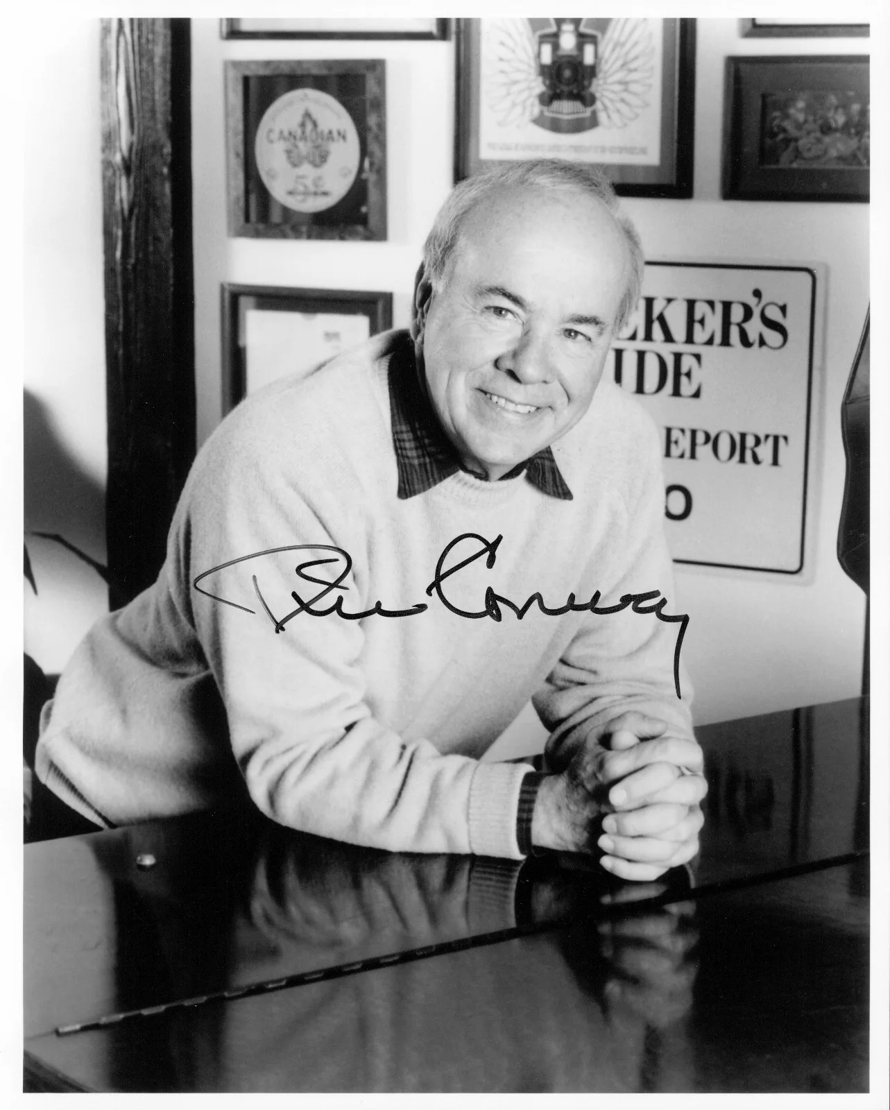 Tim Conway — TIM CONWAY signed 8x10 photo "Carol Burnett Show autograph Dorf funny comedy