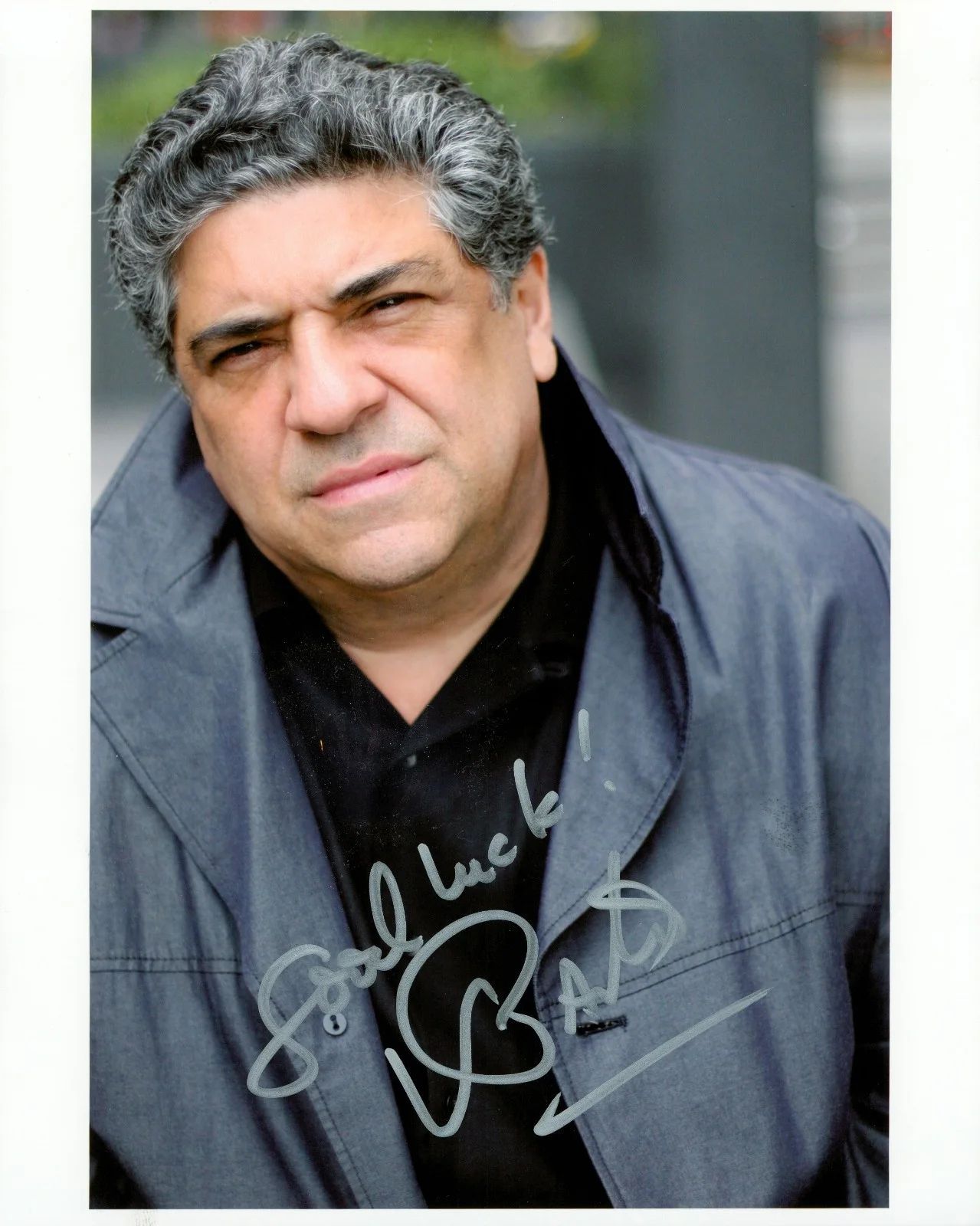 Vincent Pastore — VINCENT PASTORE Signed Autographed 8x10 Photo..THE SOPRANOS Star “Big Pussy”