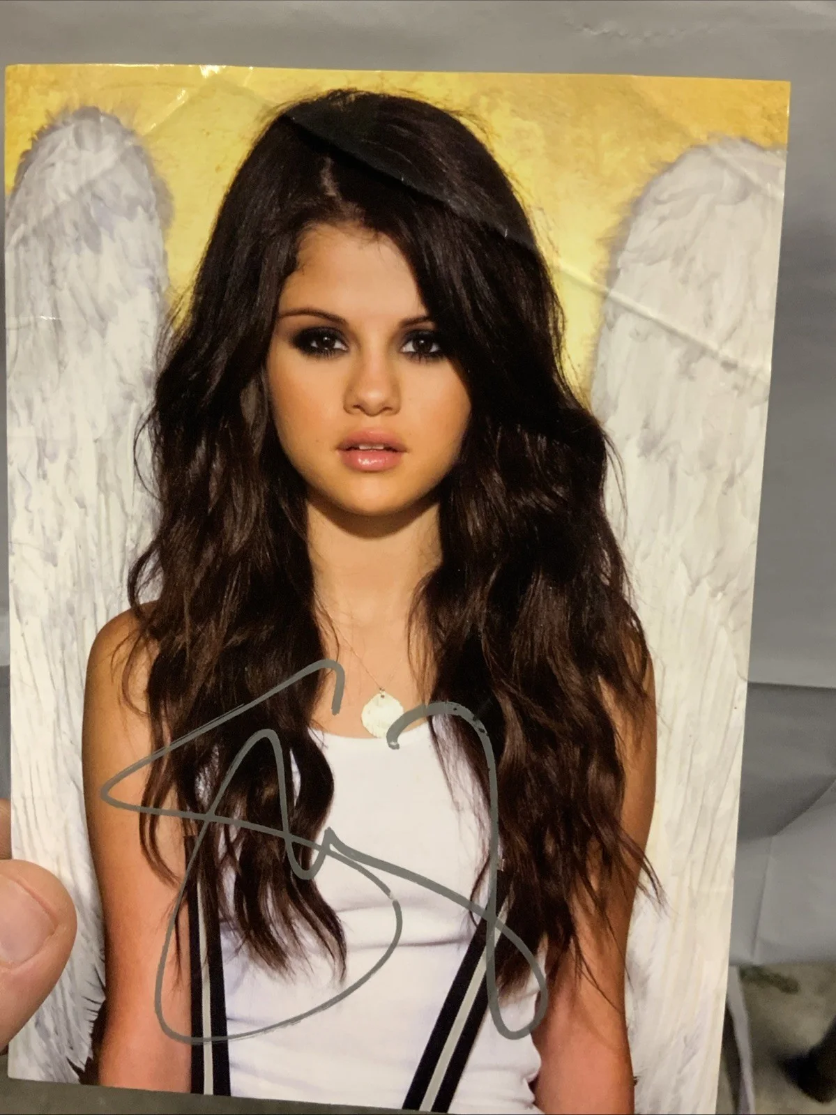 selena gomez signed 5x7 photo picture autographed signature autograph auto pic, изображение 2