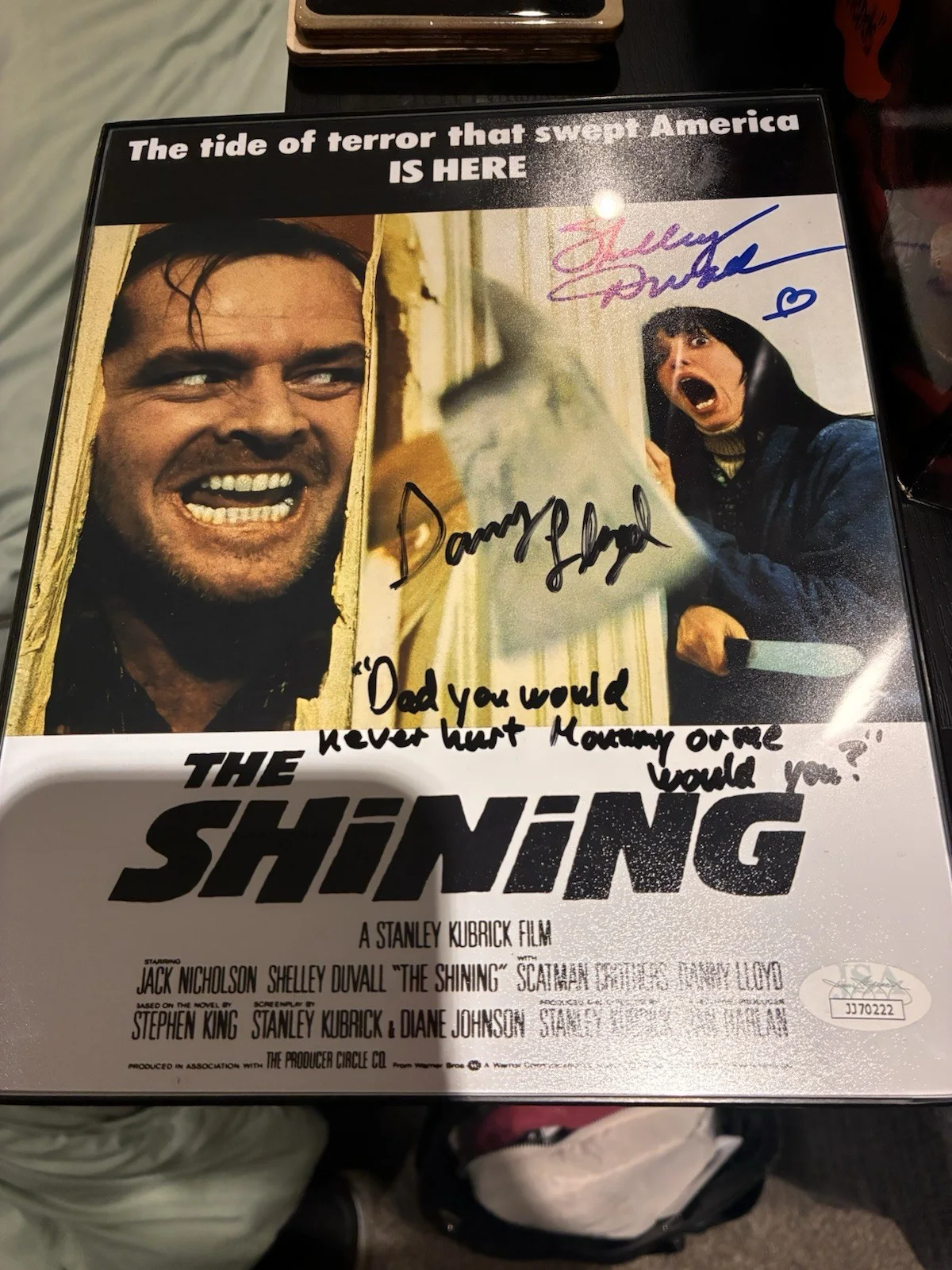 Shelley Duvall — Shelley Duvall Signed Autographed The Shining 8x10 Photo JSA Certified