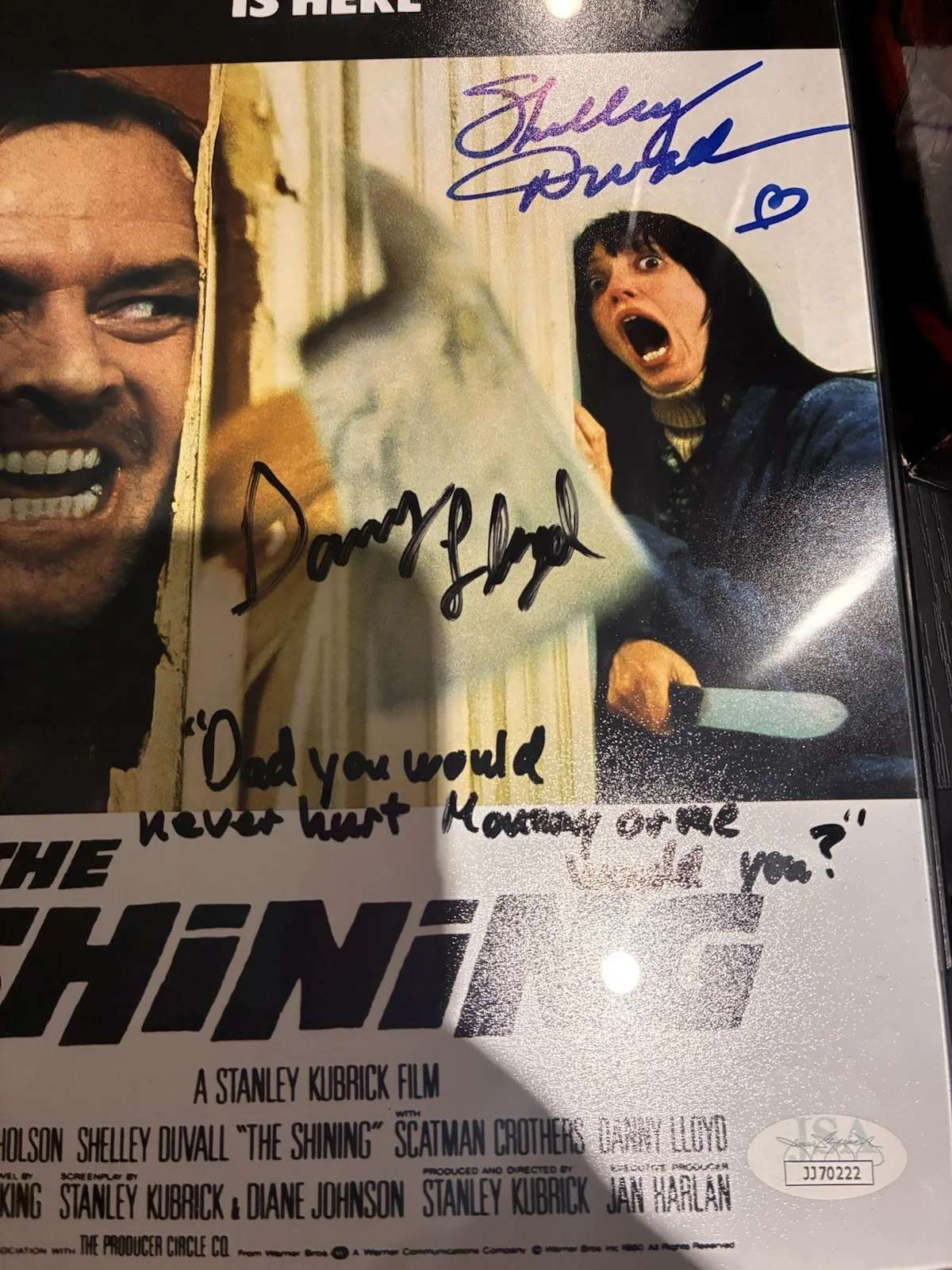 Shelley Duvall — Shelley Duvall Signed Autographed The Shining 8x10 Photo JSA Certified, image 3