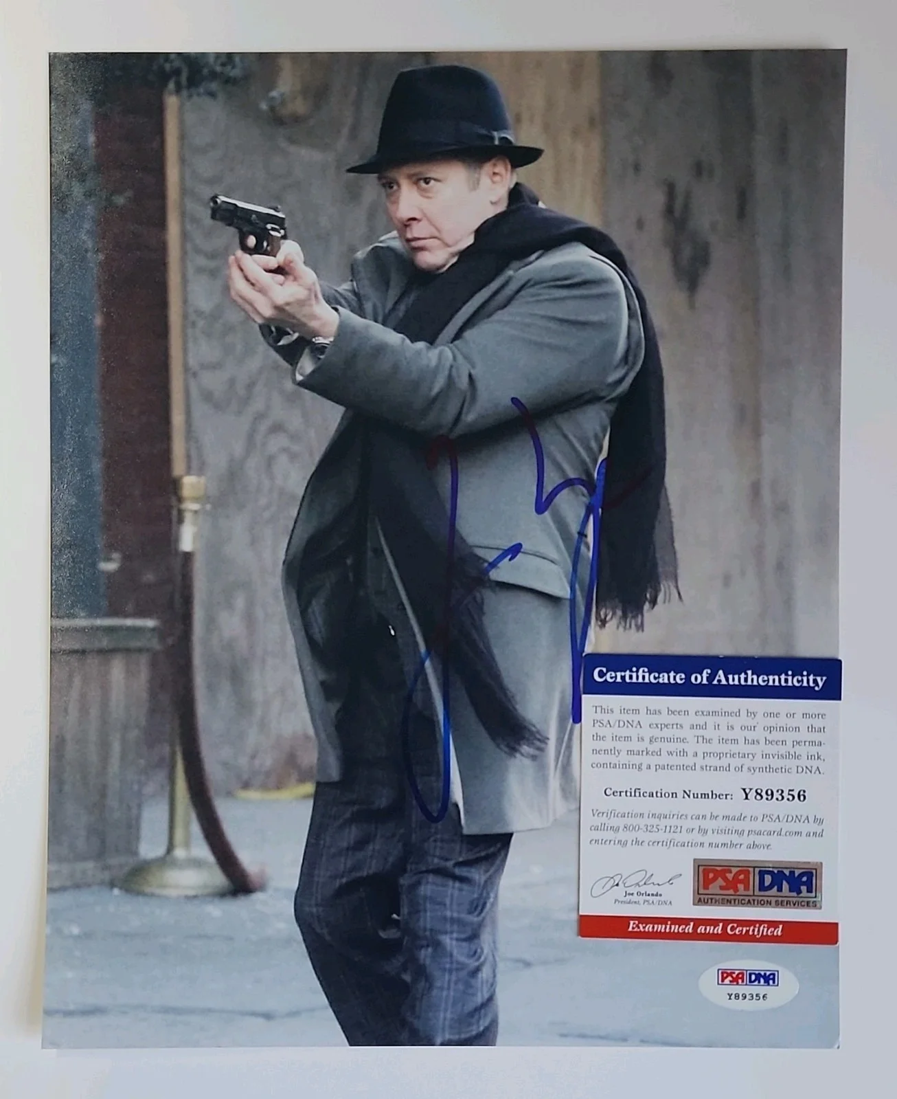 James Spader, The Blacklist, PSA/DNA Certified Signed 8x10 Photograph Autograph, изображение 3
