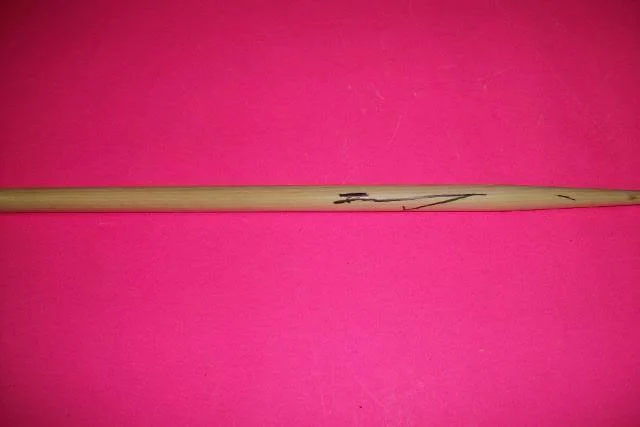 SAVING ABEL BLAKE DIXON AUTOGRAPHED SIGNED DRUMSTICK *EXACT PROOF*, image 2