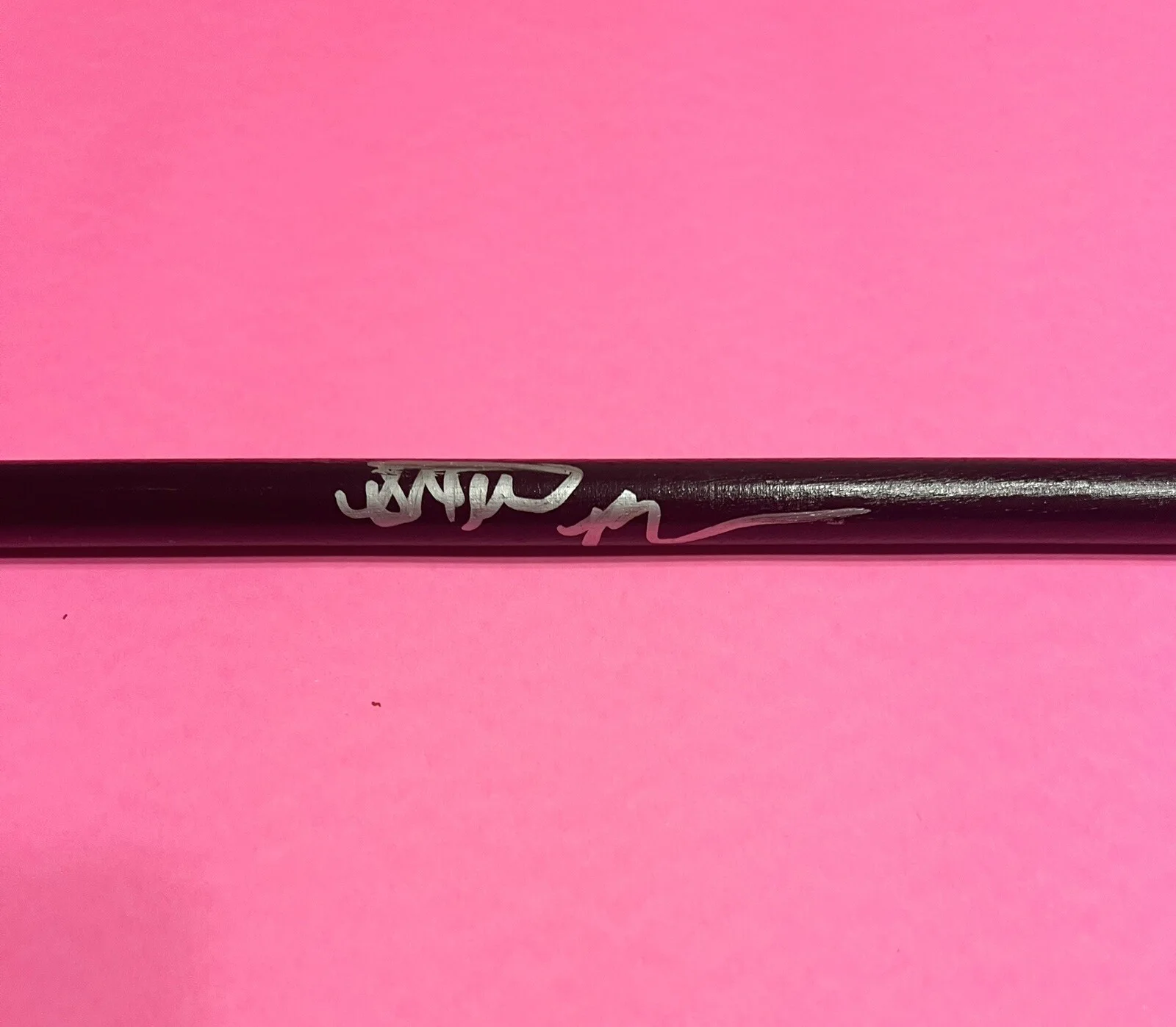 STEVE BROWN TESLA AUTOGRAPHED SIGNED DRUMSTICK #a *EXACT PROOF*, image 2