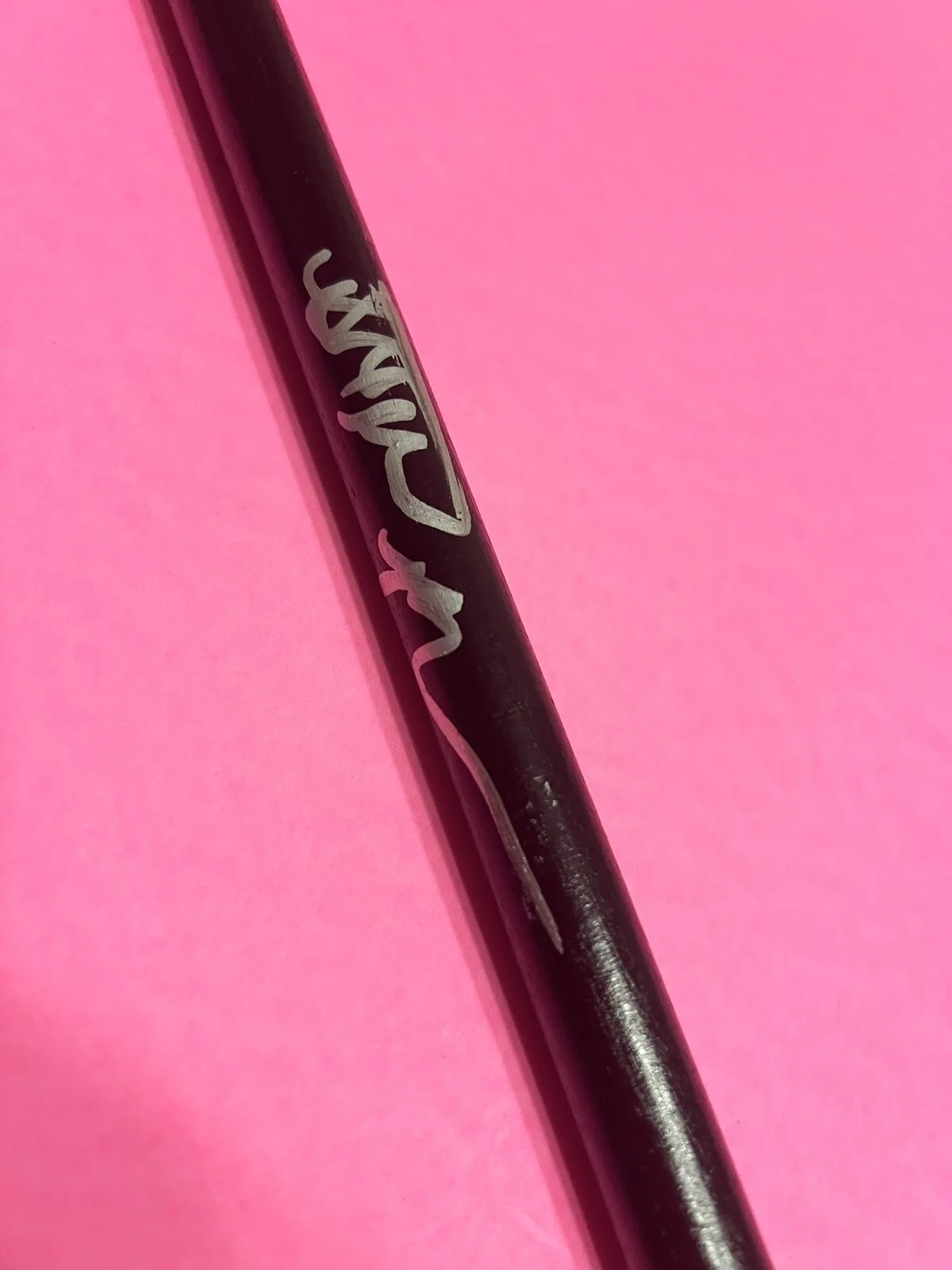 STEVE BROWN TESLA AUTOGRAPHED SIGNED DRUMSTICK #a *EXACT PROOF*, image 4