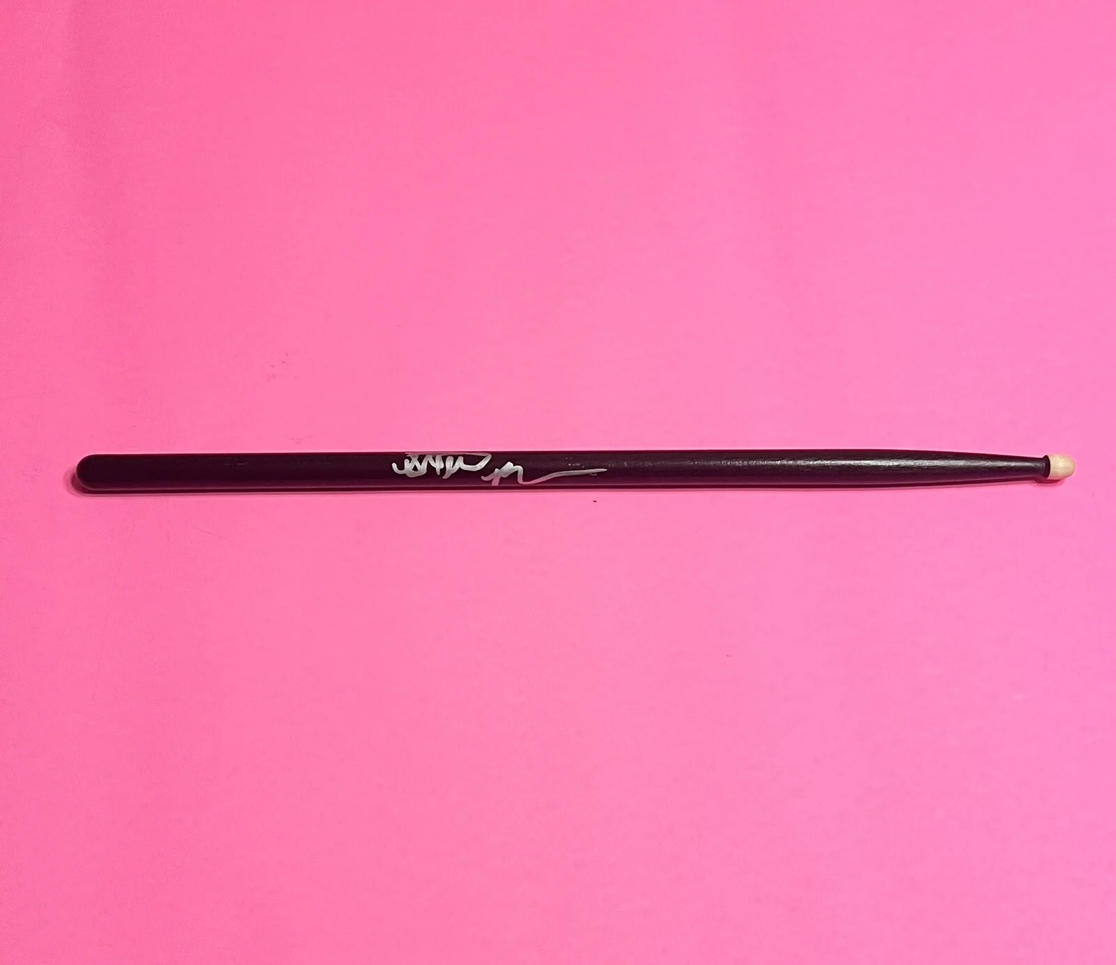 STEVE BROWN TESLA AUTOGRAPHED SIGNED DRUMSTICK #a *EXACT PROOF*, image 5