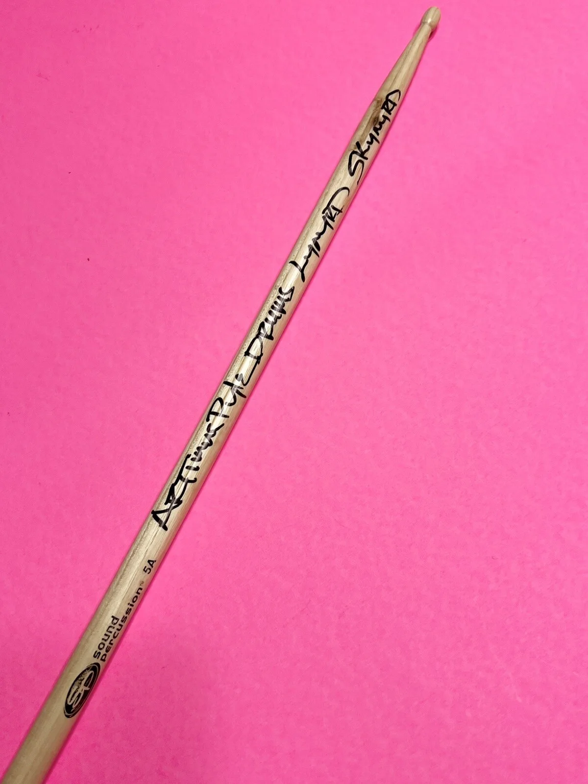 ARTIMUS PYLE LYNYRD SKYNYRD AUTOGRAPHED SIGNED DRUMSTICK *EXACT PROOF*, image 5