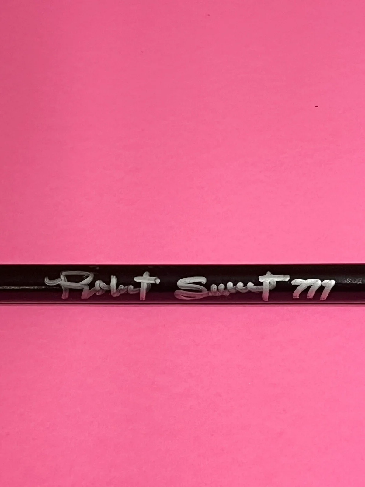 ROBERT SWEET STRYPER AUTOGRAPHED HAND SIGNED DRUMSTICK *EXACT PROOF*, image 2