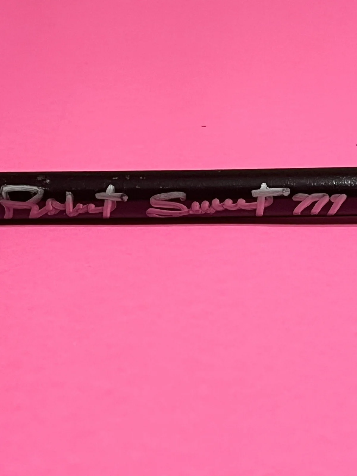ROBERT SWEET STRYPER AUTOGRAPHED HAND SIGNED DRUMSTICK *EXACT PROOF*, image 4