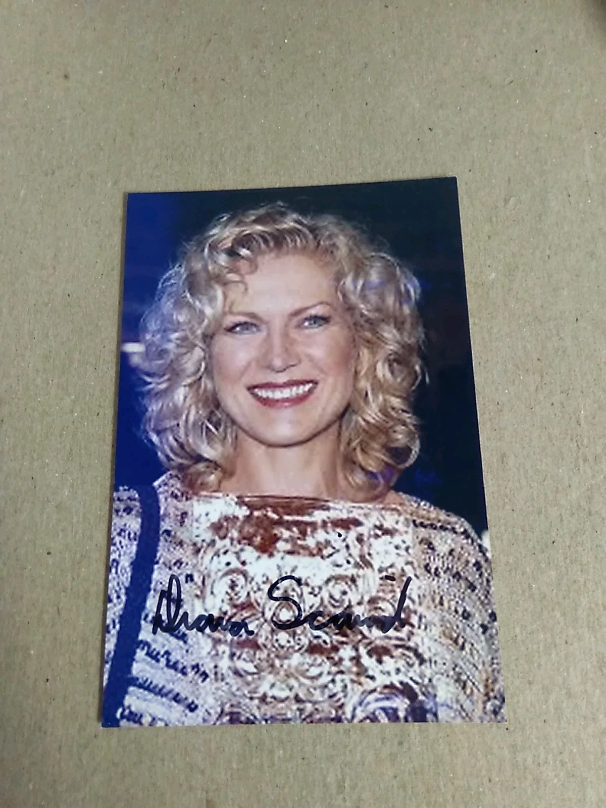 Diana Scarwid American Actress Autographed 6x4 Photo, изображение 2