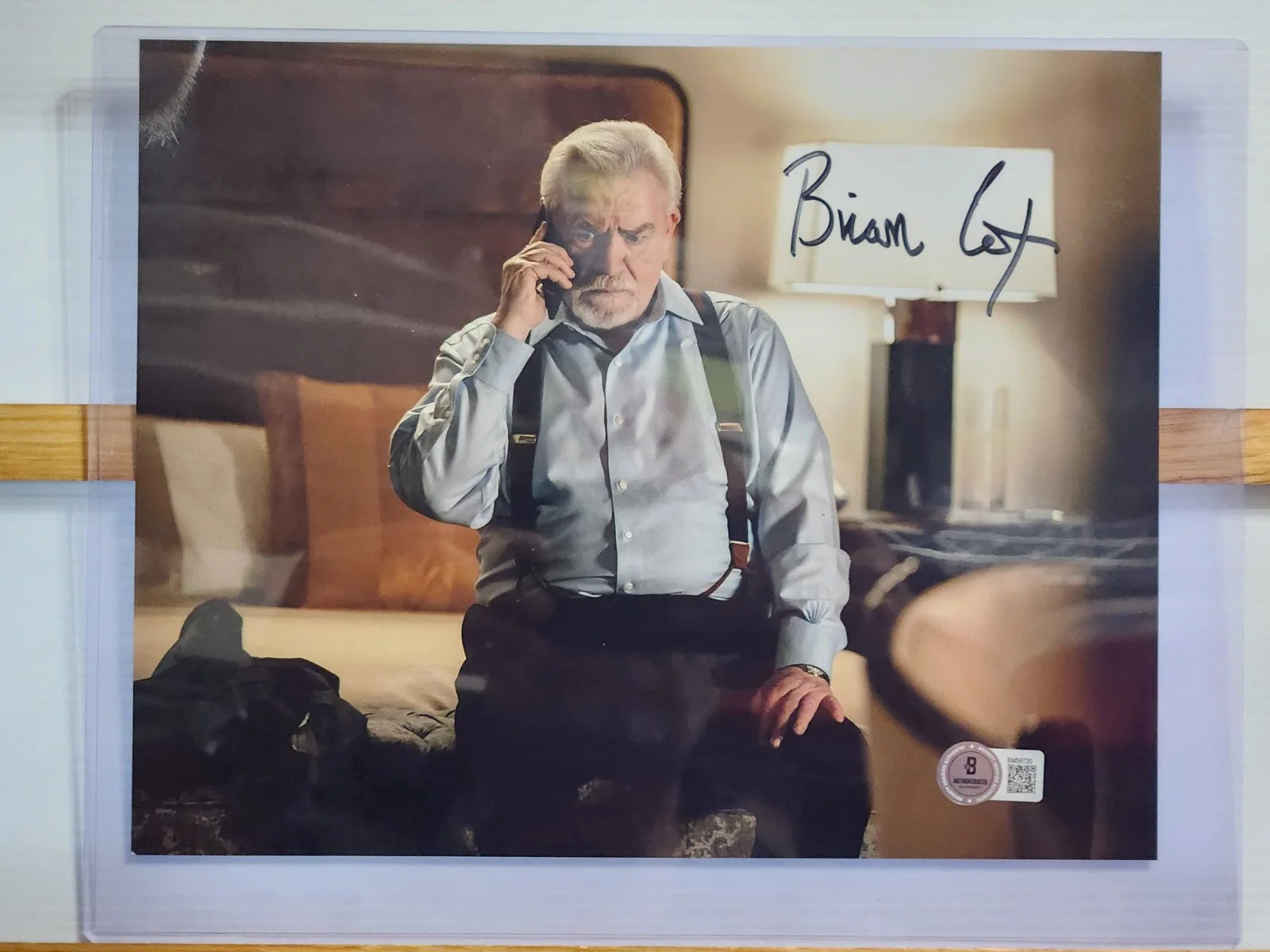 Brian Cox — Brian Cox autographed signed 8x10 photo Beckett BAS COA, image 2