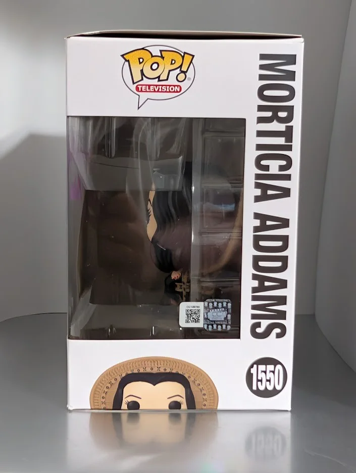 Anjelica Huston — Anjelica Huston Signed Funko Pop #1550 Morticia Addams The Addams Family Purple, изображение 2
