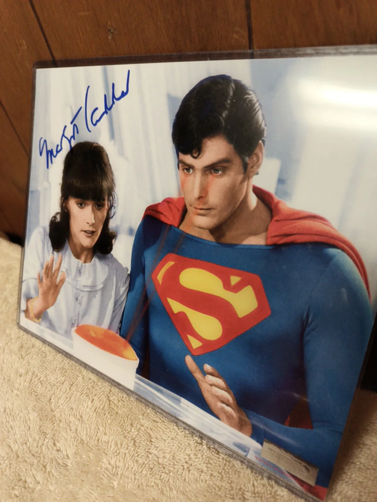 Margot Kidder — Superman 2 Autograph 8x10 of Margot Kidder Signed with Certificate COA, image 3