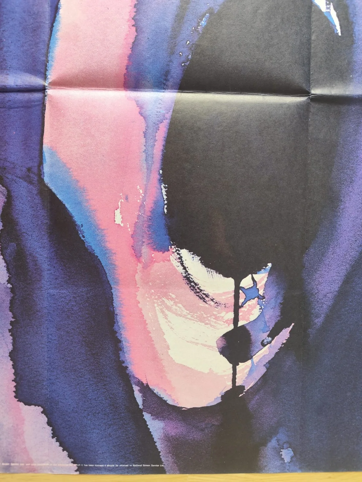 🎯 Pink Floyd: The Wall (1982) – UK Quad – Original Cinema Poster – Folded, image 5