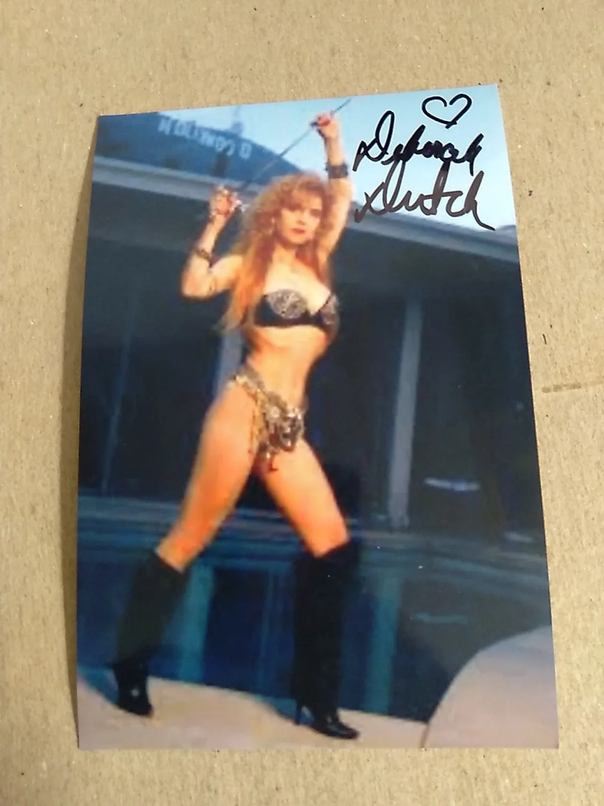 Deborah Dutch Actress Dancer Model Autographed 6x4 Photo Signed, image 2