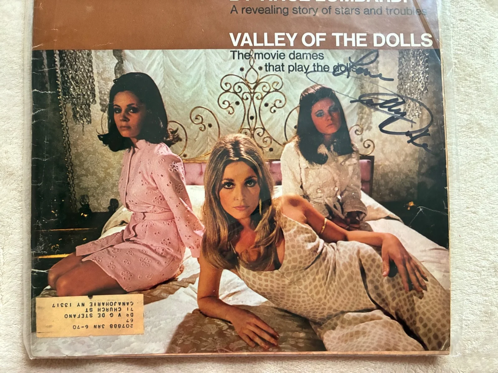 Patty Duke — Patty Duke SIGNED 1967 LOOK Magazine Valley of the Dolls Sharon Tate, изображение 2