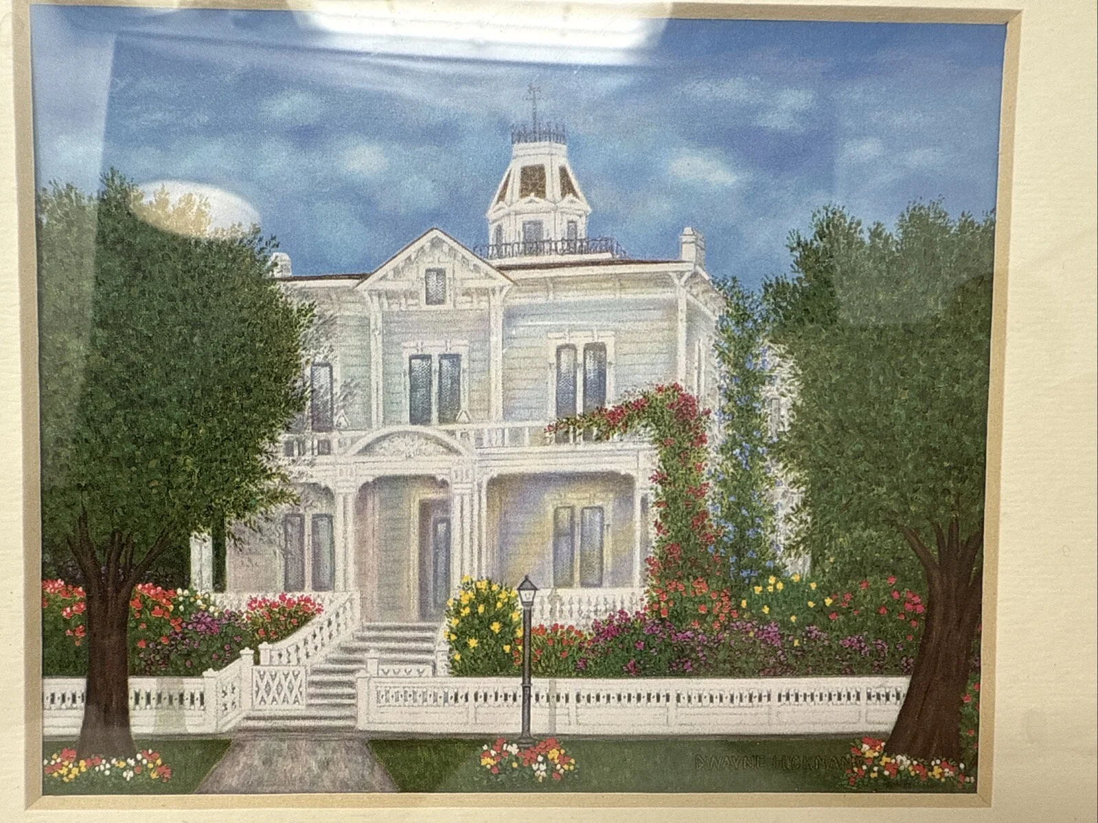 Dwayne Hickman — Dwayne Hickman Aka Dobie Gillis Framed art Print With autograph McHenry Mansion, изображение 2