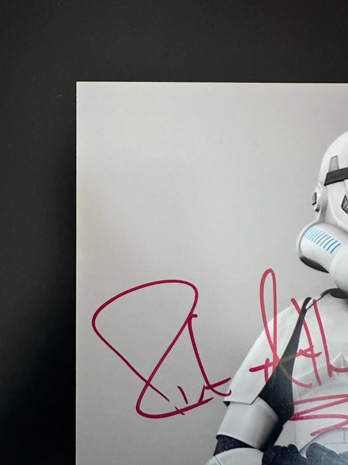 Dee Bradley Baker — IMPERIAL STORMTROOPER Multi-Signed 8x10 Star Wars Rebels Autograph Project, image 2