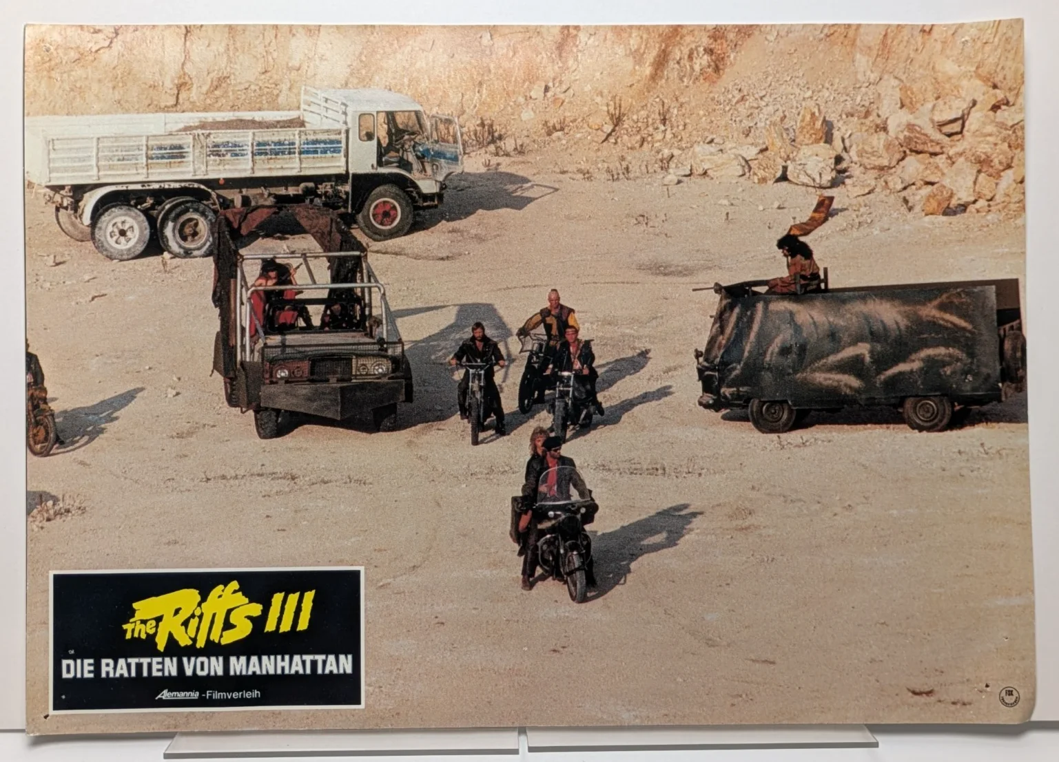 The Riffs III German Lobby Cards | The Rats of Manhattan | 13 / 16 Set 1984, изображение 5