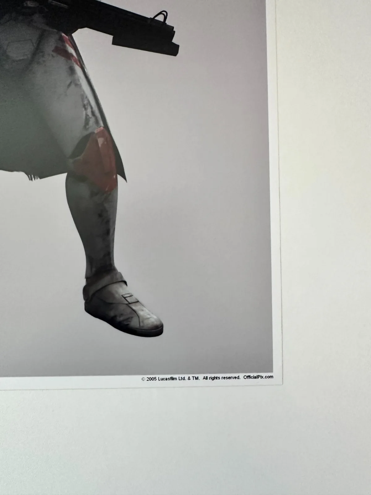 Temuera Morrison — Temuera Morrison Signed OPX 8x10 Star Wars EpIII Airborne Trooper Autograph, изображение 4