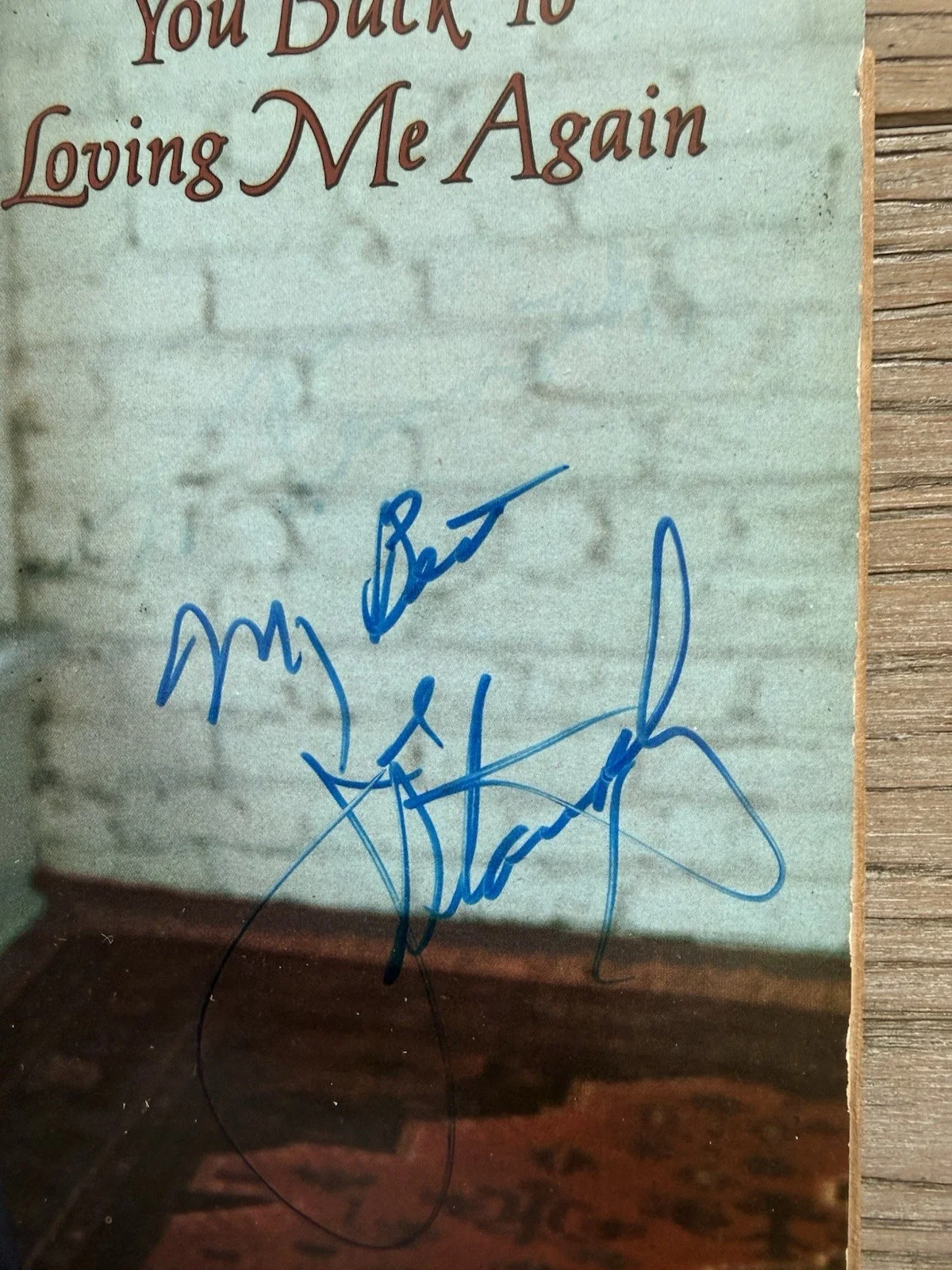 Joe Stampley autographed Epic album In Person, image 2