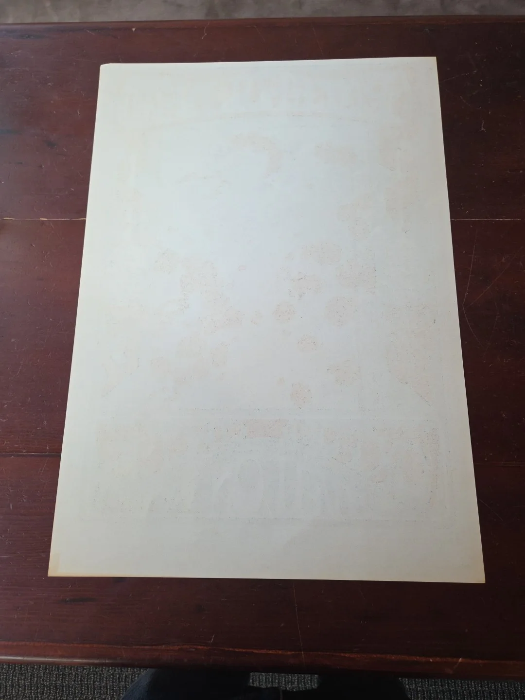 GRATEFUL DEAD Poster FD -26 (3) Skull & Roses 1966 Mouse Studios High Grade, image 3