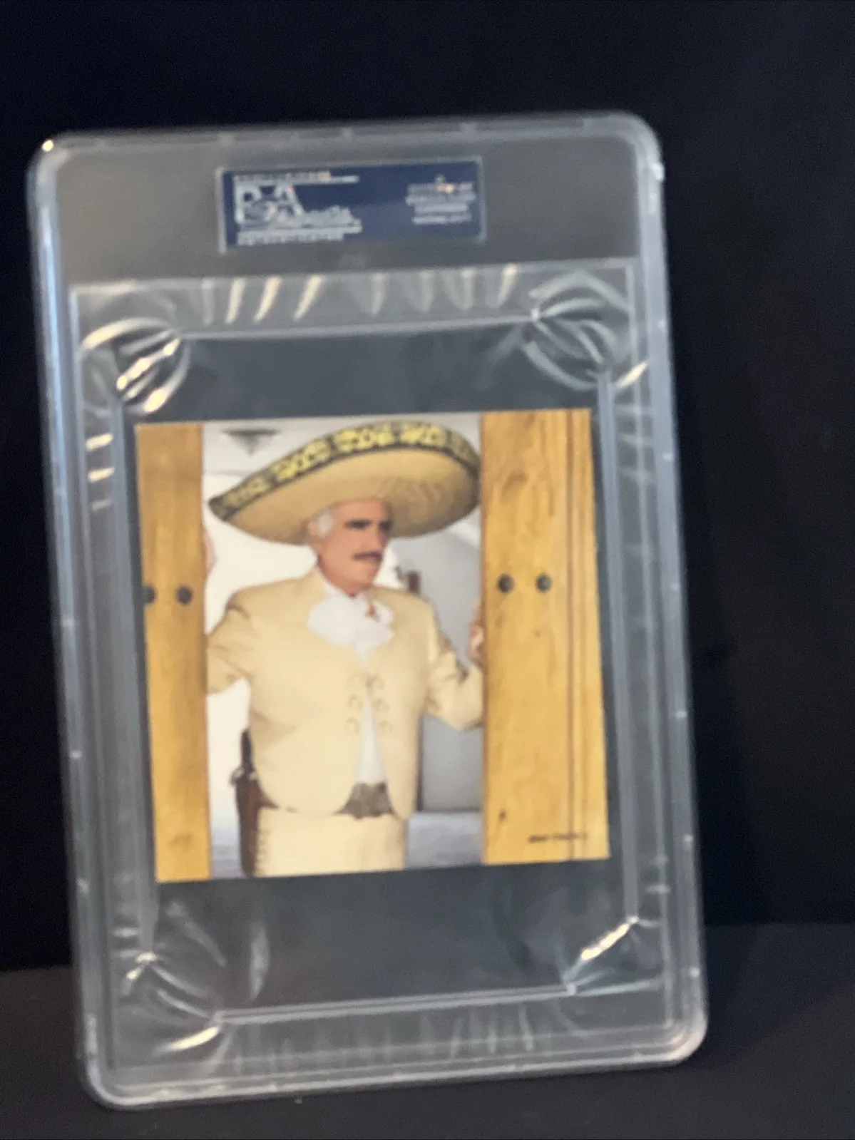 vicente fernandez — Vicente Fernandez Hand Signed Autographed CD Cover Slabbed PSA/DNA UNIQUE ITEM, image 5