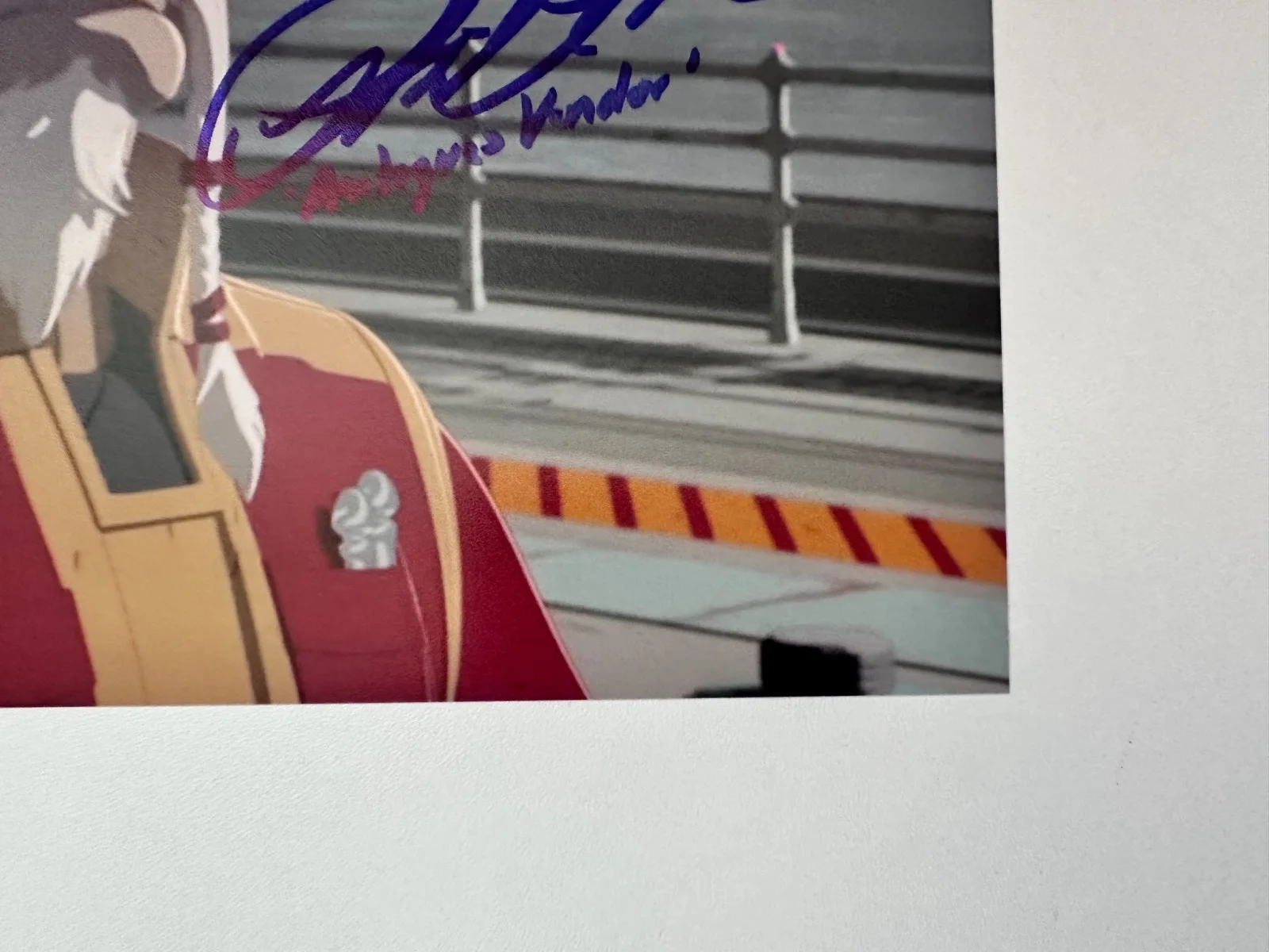 Phil LaMarr — Phil LaMarr Signed 8x10 Star Wars Resistance Antique Vendor (Bothan ?) Autograph, image 5