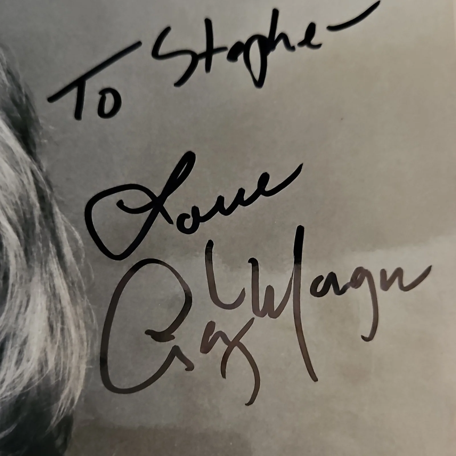 Cindy Morgan — Cindy Morgan Autographed Movie Photograph Signed Photo, изображение 2