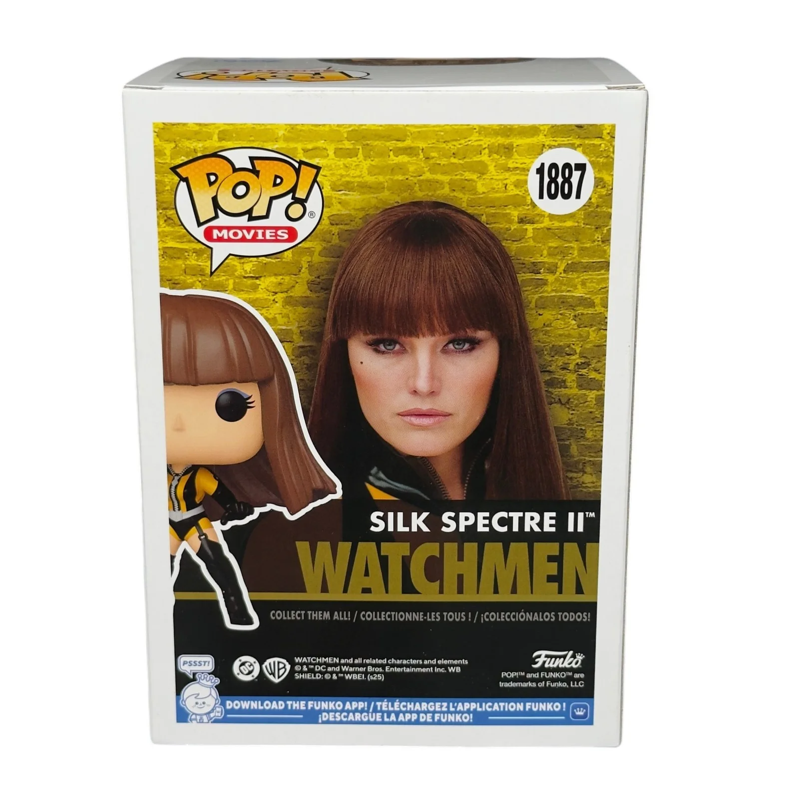 Malin Ackerman — Malin Akerman Signed Watchmen Silk Spectre Funko Pop 1887 Beckett Autograph!, изображение 3