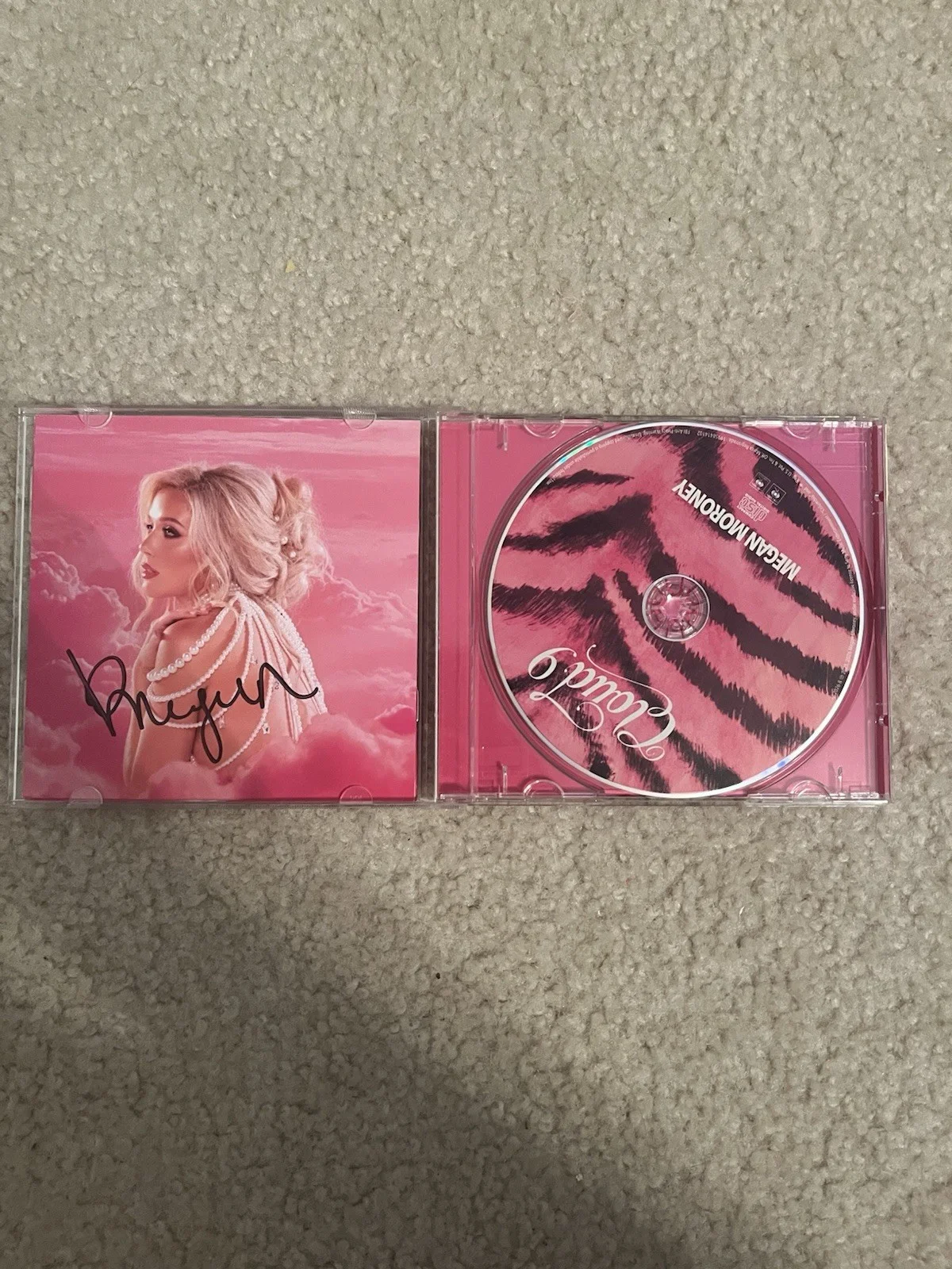 Megan Moroney Cloud 9 Signed Autographed CD, image 2