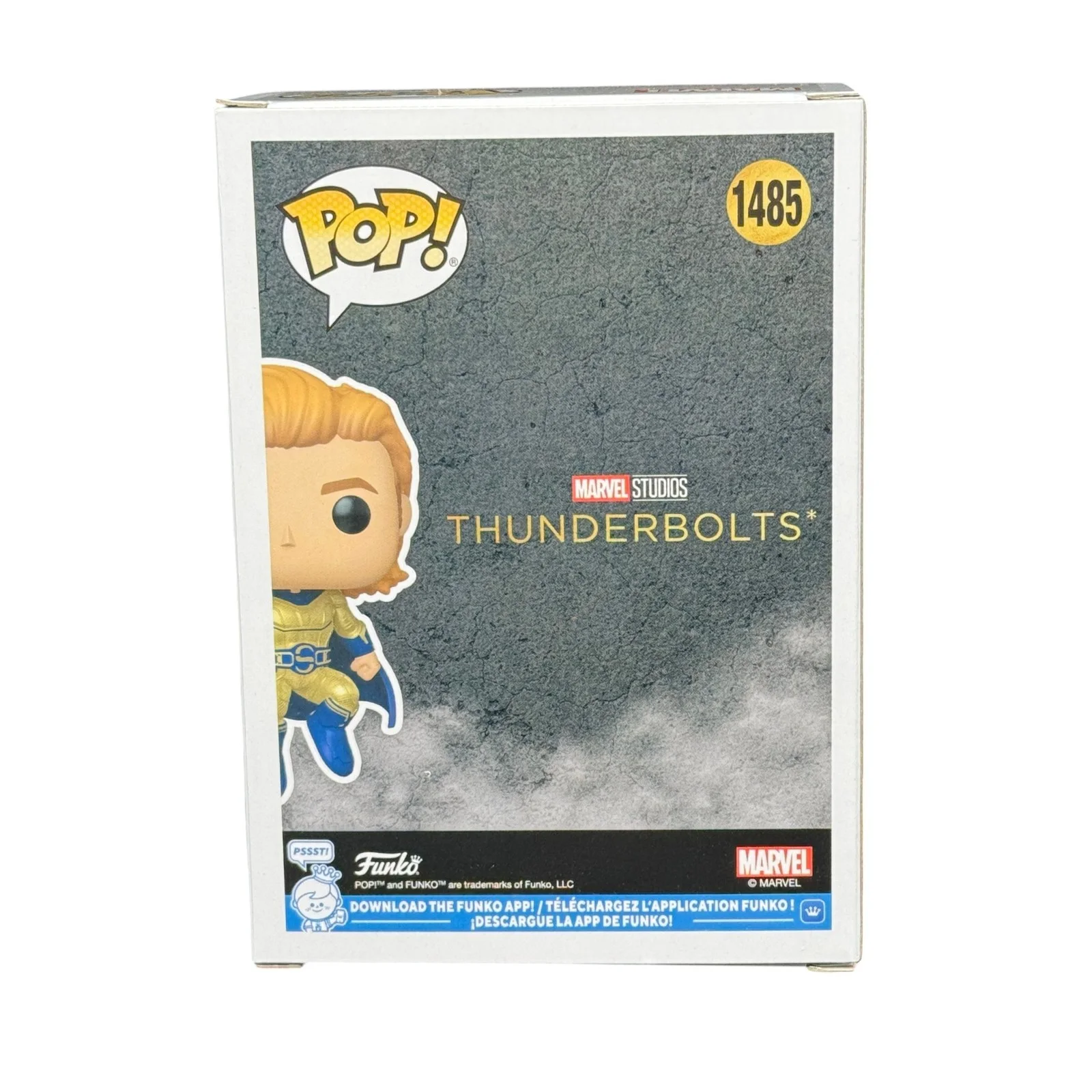 Lewis Pullman — Lewis Pullman Signed Sentry Thunderbolts Funko Pop 1485 Autograph Beckett BAS, image 3