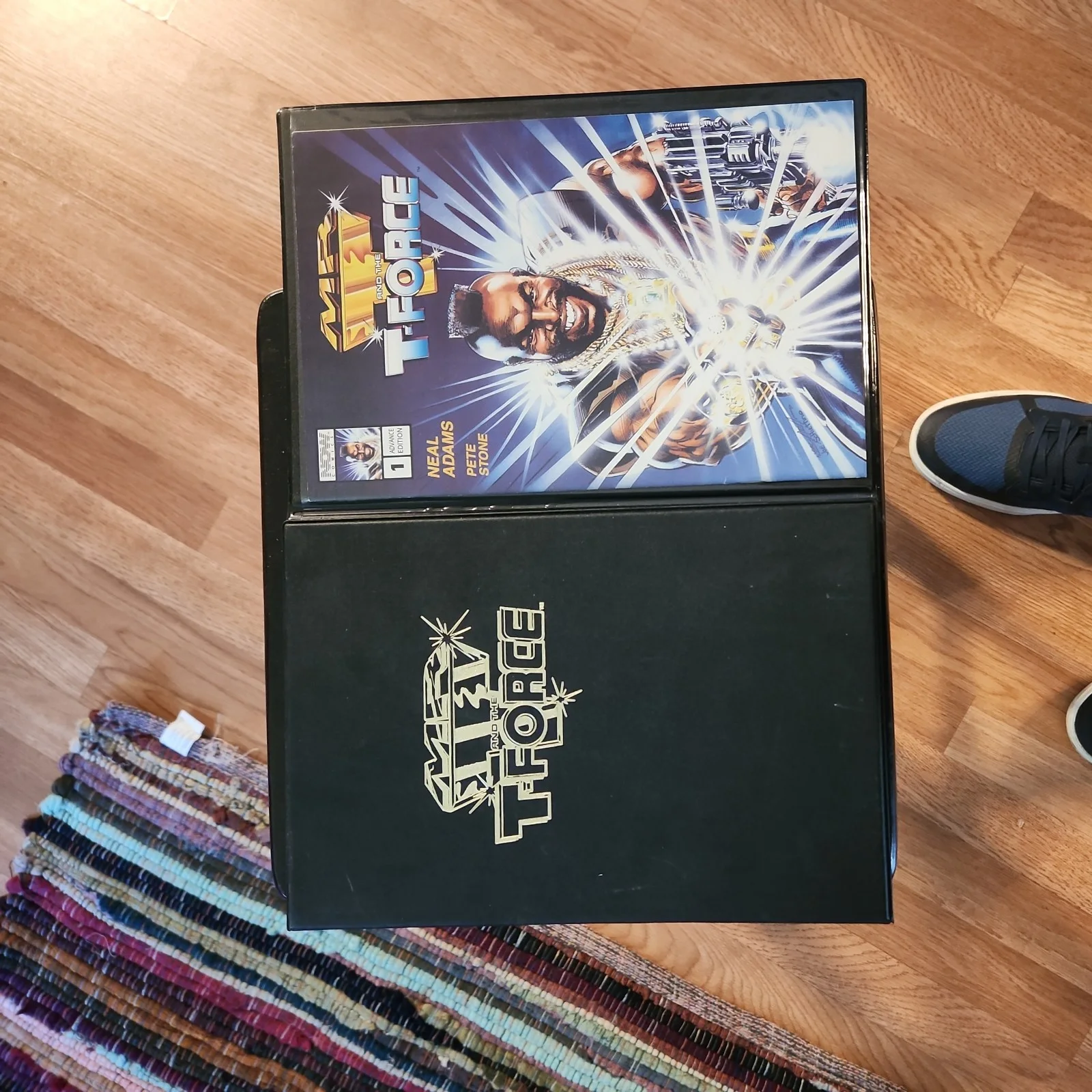 A star — MR T T-Force Comic Book Set Signed Autographed 1364 of 10000, изображение 5