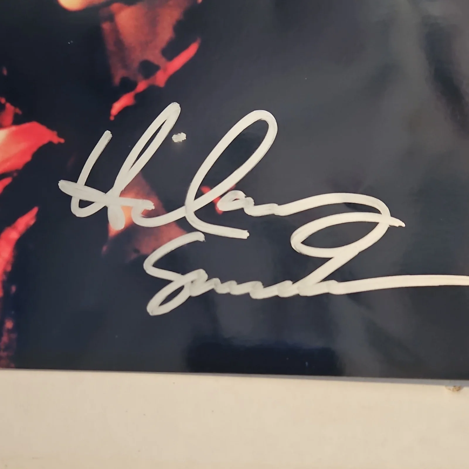 Kate Winslet — Hillary swank signed autograph picture with COA., image 2