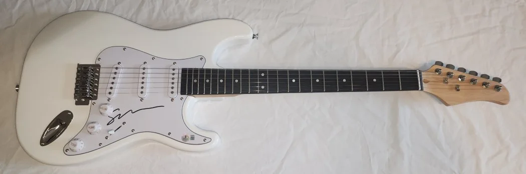 Susanna Hoffs Signed Electric Guitar The Bangles Eternal Flame BAS BW89659, image 2