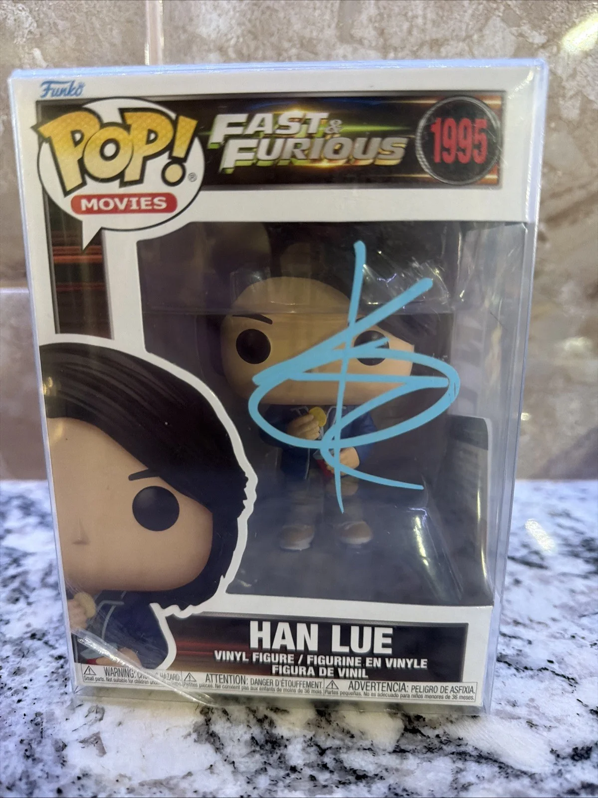 Sung Kang — Sung Kang Hand Signed Fast & Furious Han Lue Funko Pop #1995 W/COA