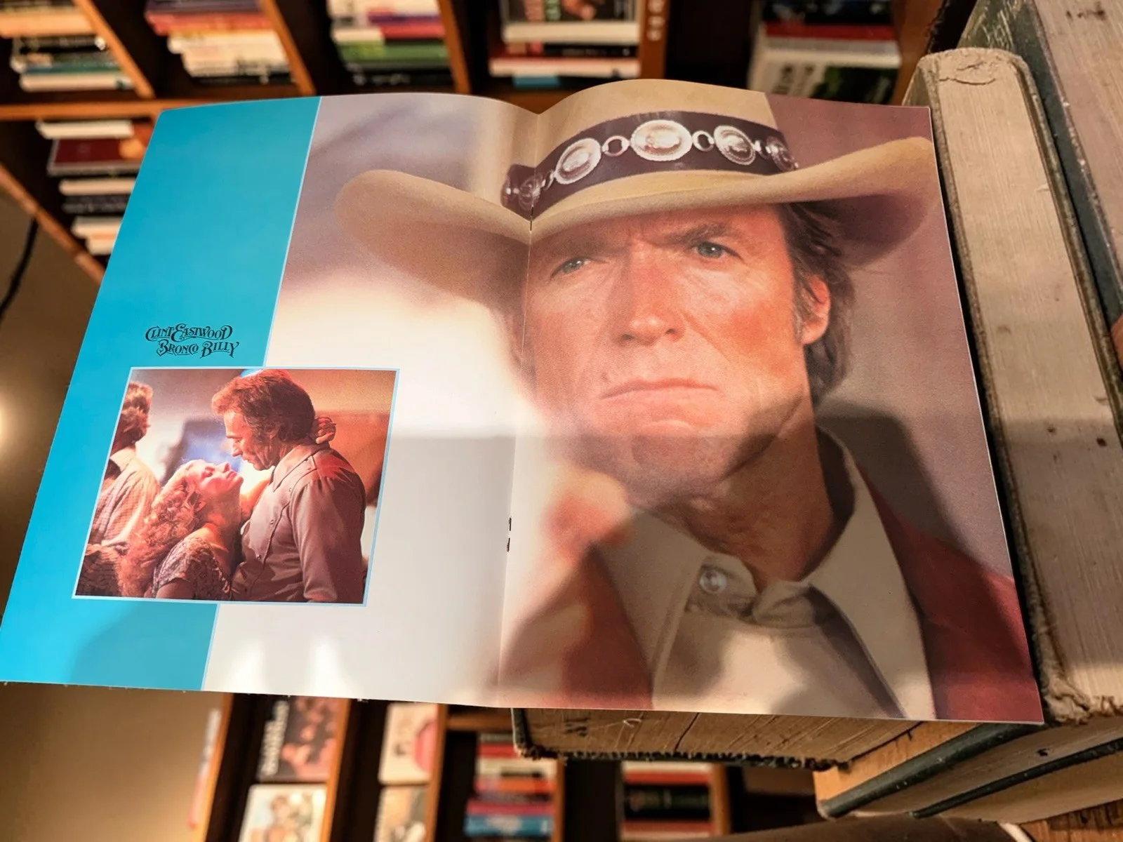 Bronco Billy 1980 Movie Program Japan Clint Eastwood, Sondra Locke,Geoffrey Lewi, изображение 4